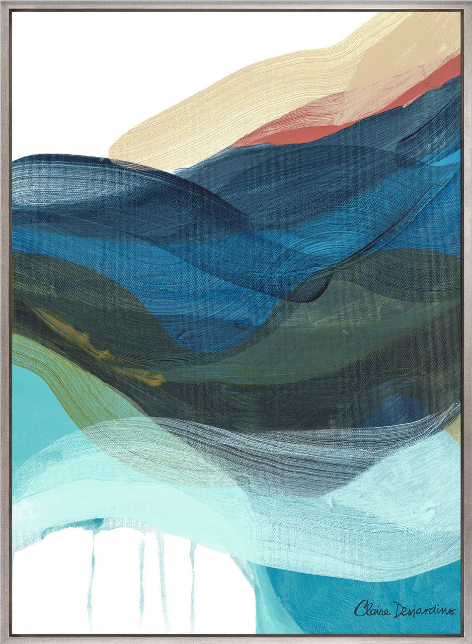 Colour Rhythm I - Canvas Artwork