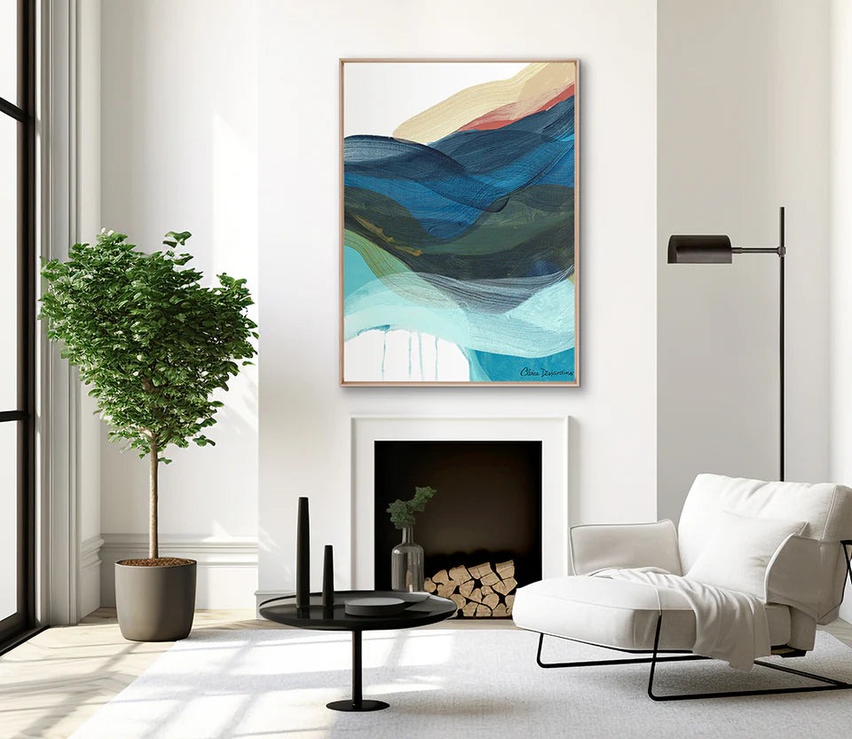 Colour Rhythm I - Canvas Artwork