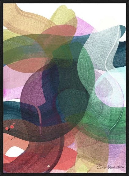 Colour Rhythm III - Canvas Artwork