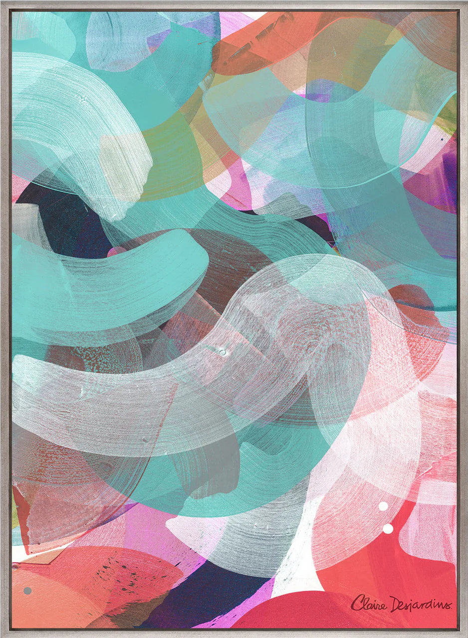 Colour Rhythm VI - Canvas Artwork