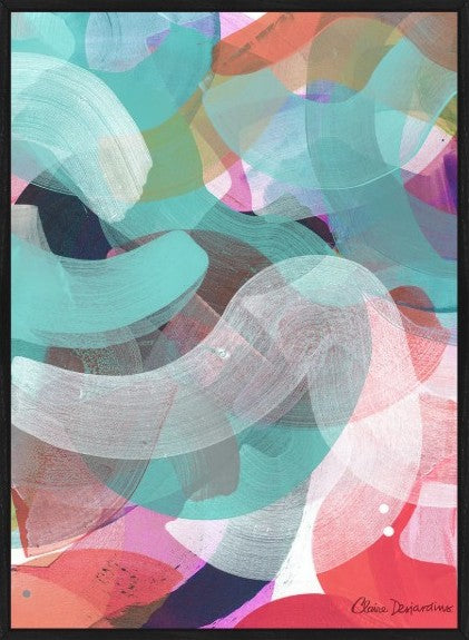 Colour Rhythm VI - Canvas Artwork