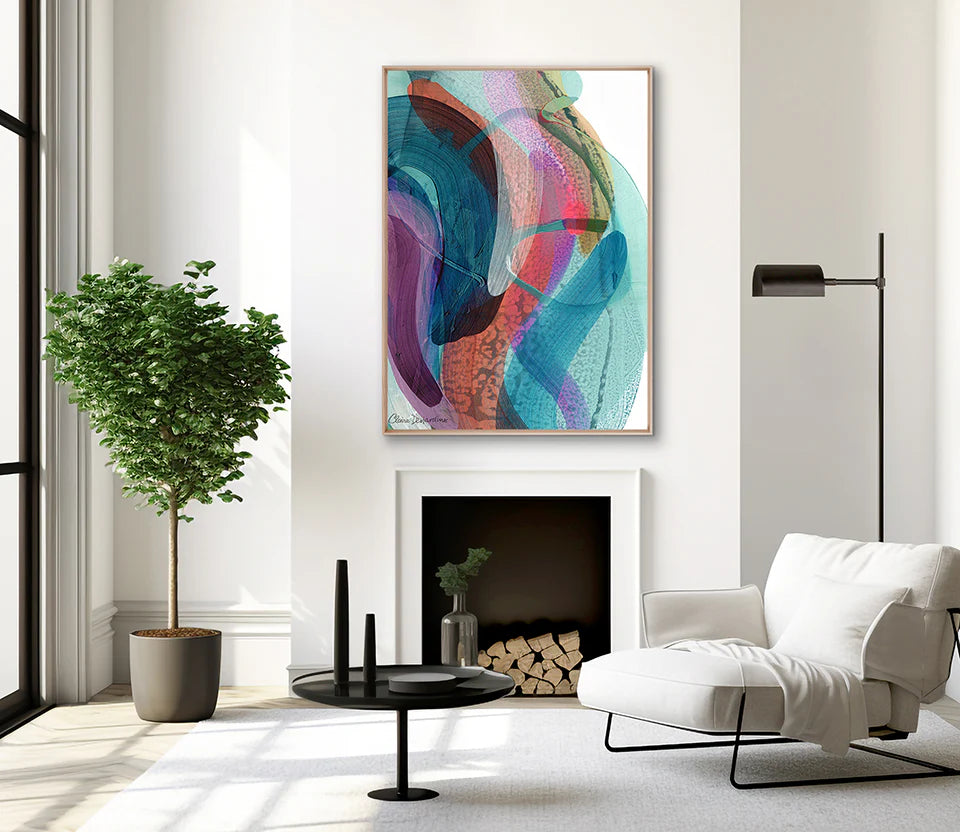 Colour Rhythm VII - Canvas Artwork