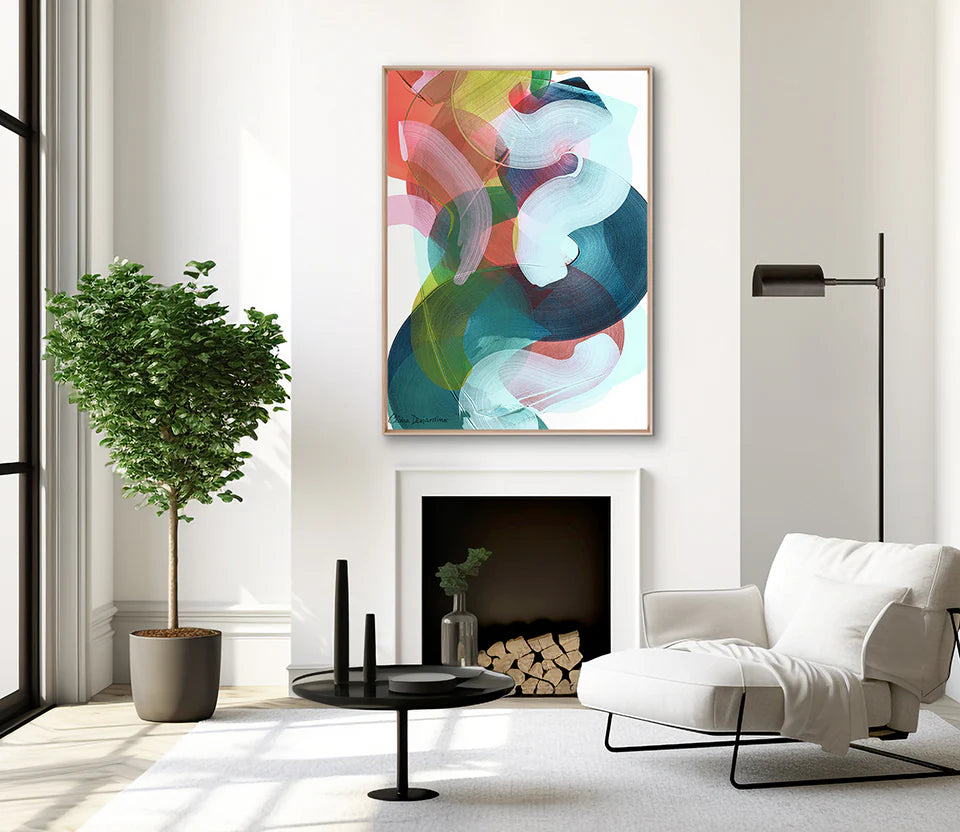 Colour Rhythm VIII - Canvas Artwork