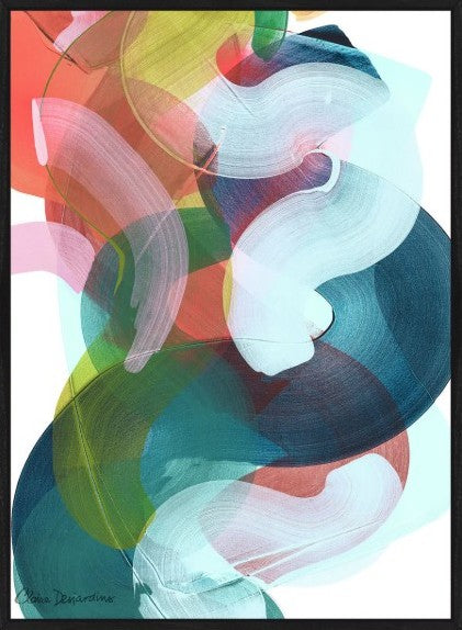 Colour Rhythm VIII - Canvas Artwork