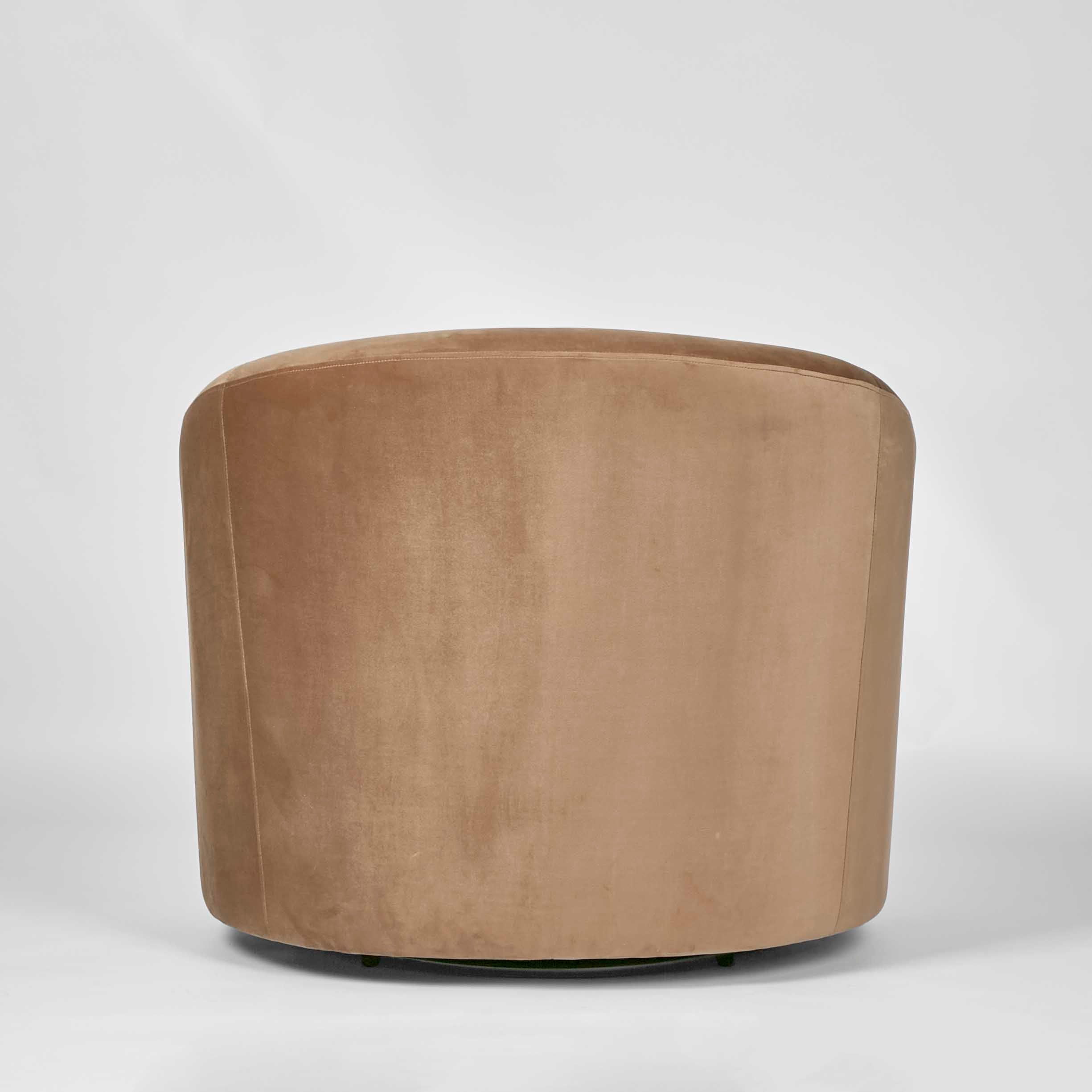 Sierra Swivel Arm Chair - Toffee