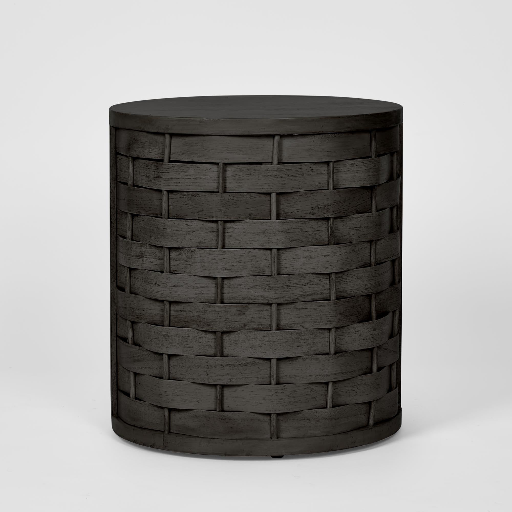 Weave Side Table - Black
