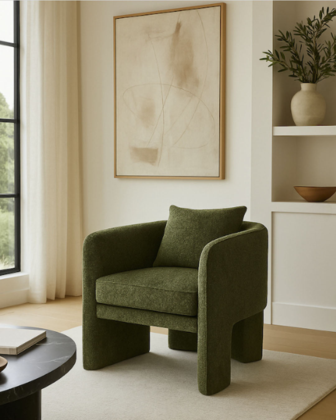 Kennedy Armchair - Green