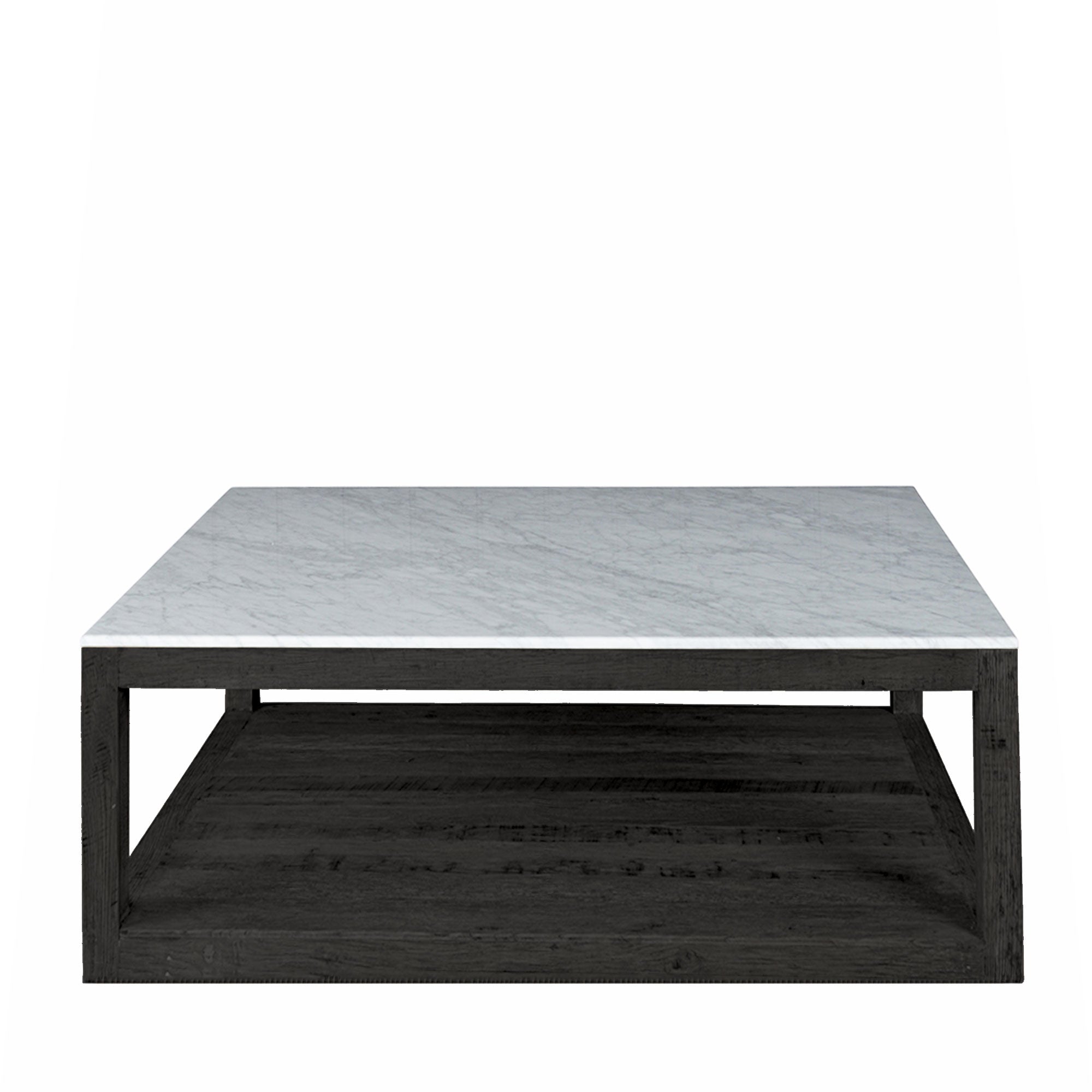 Denver Marble Top Coffee Table - Black