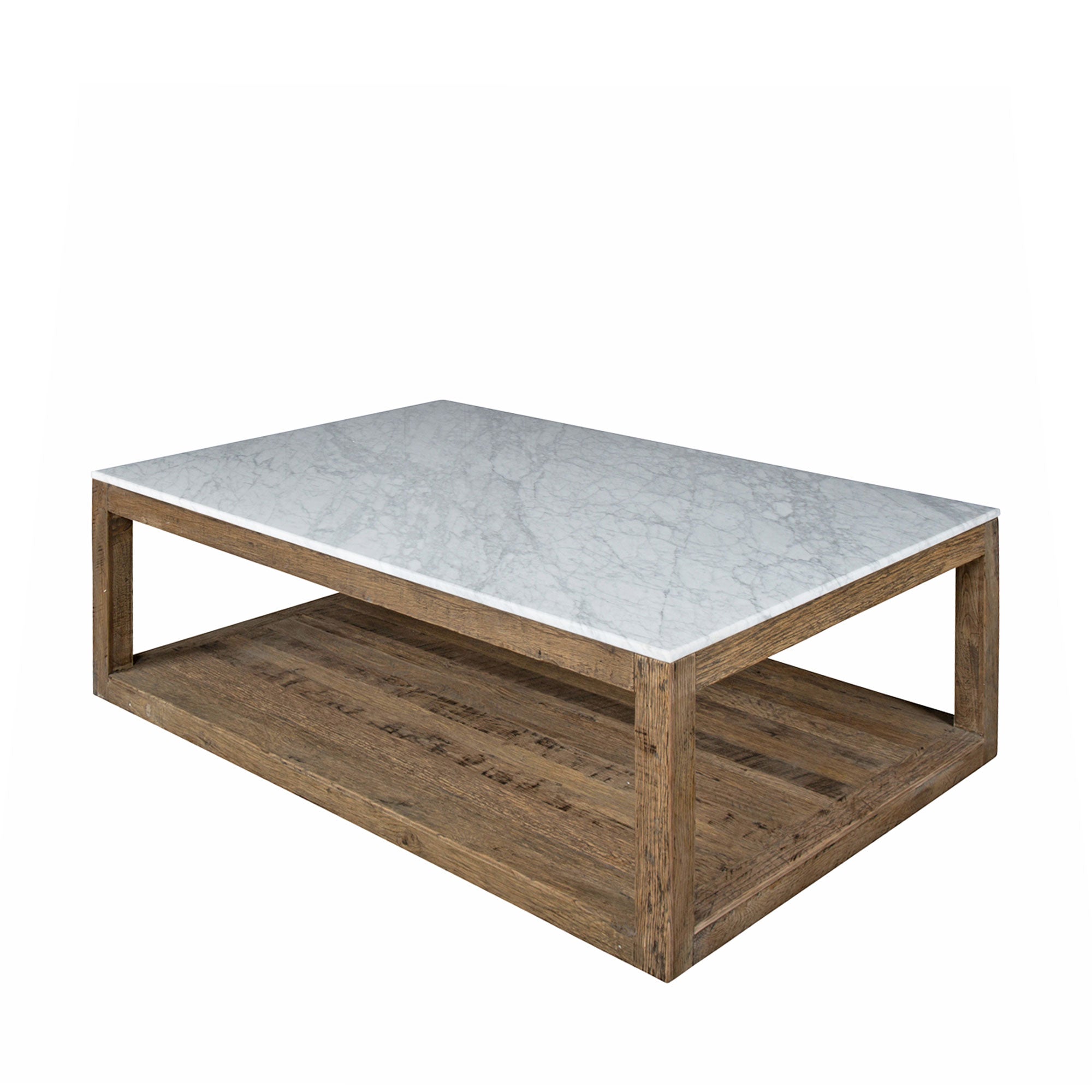 Denver Marble Top Coffee Table - Natural
