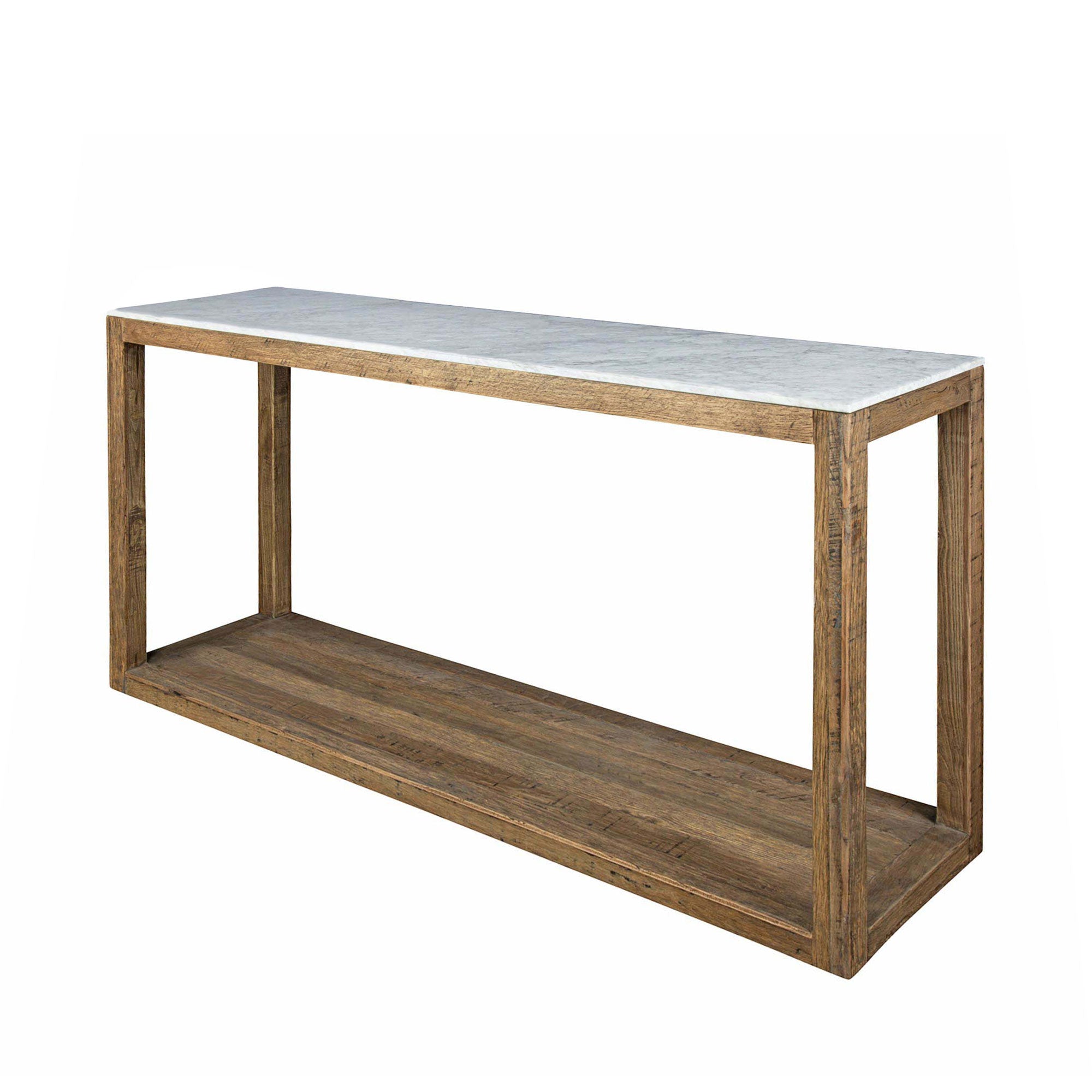Denver Marble Top Console - Natural