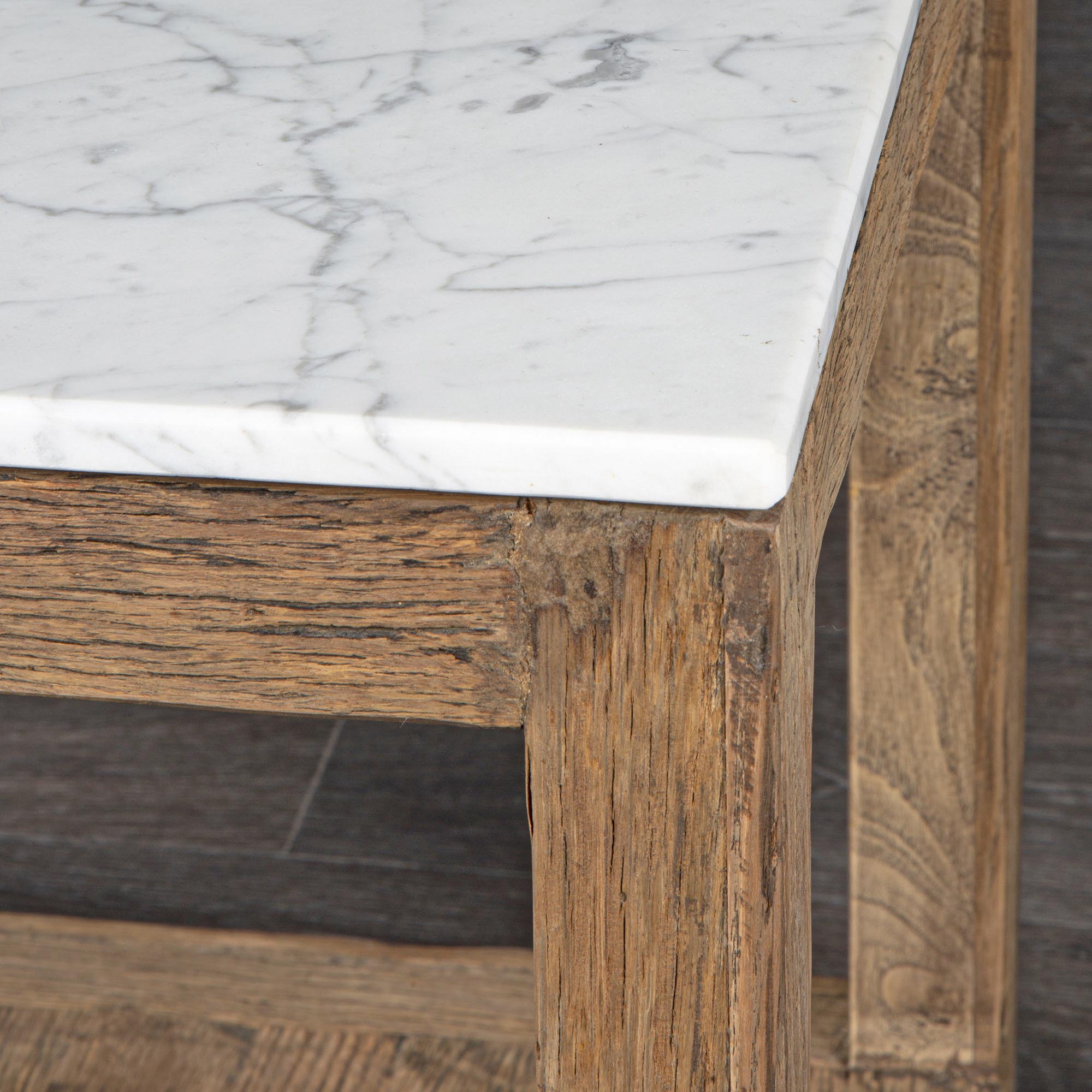 Denver Marble Top Console - Natural