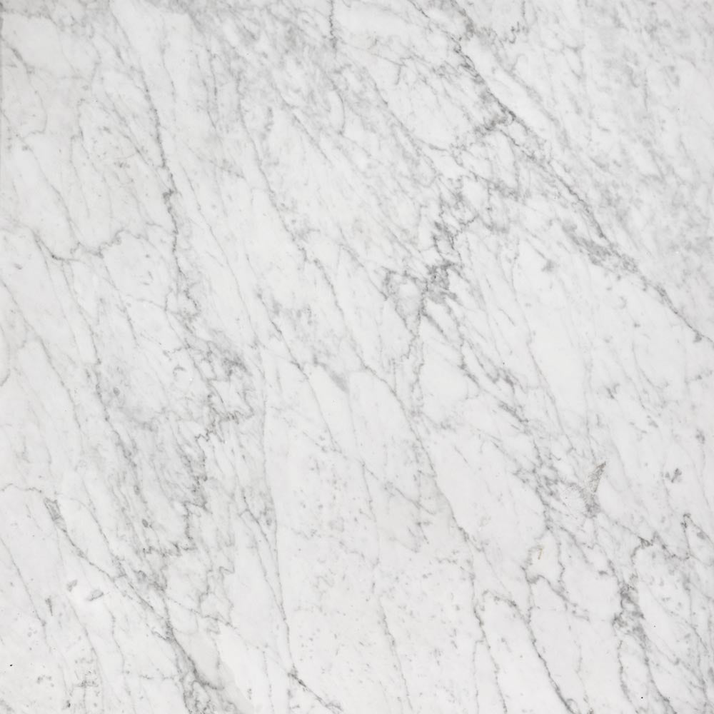Denver Marble Top Side Table - White