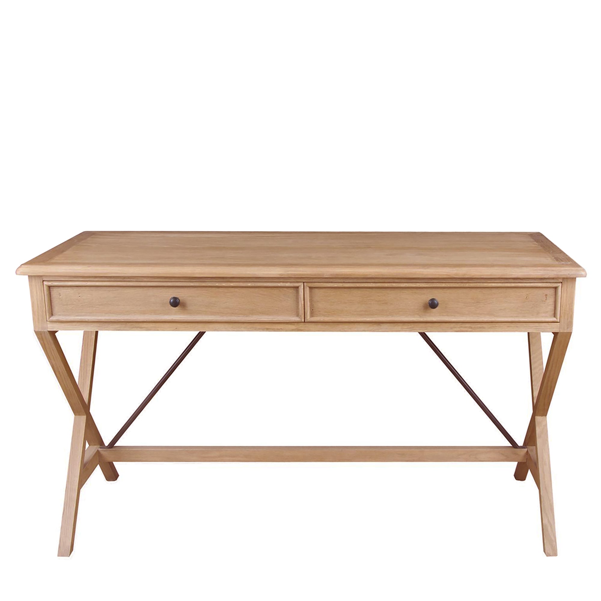 Amos Oak Desk - Natural