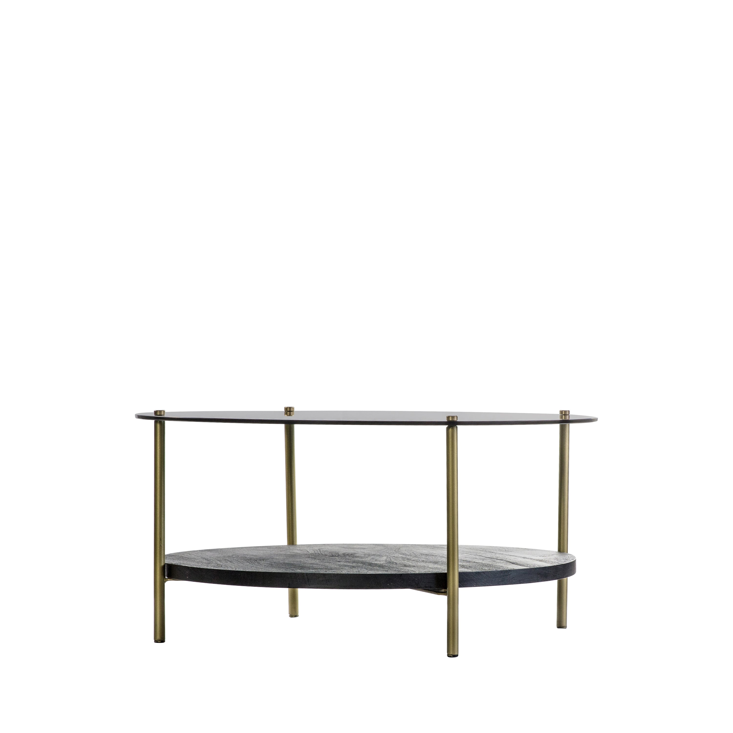 Herne Glass Top Coffee Table