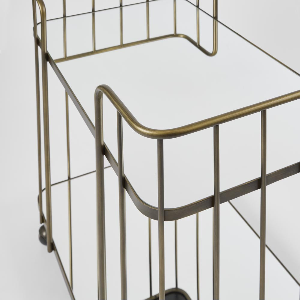 Verna Drinks Trolley - Bronze