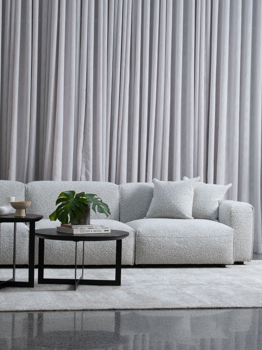 Garcia Wool & Artsilk Rug - Oyster