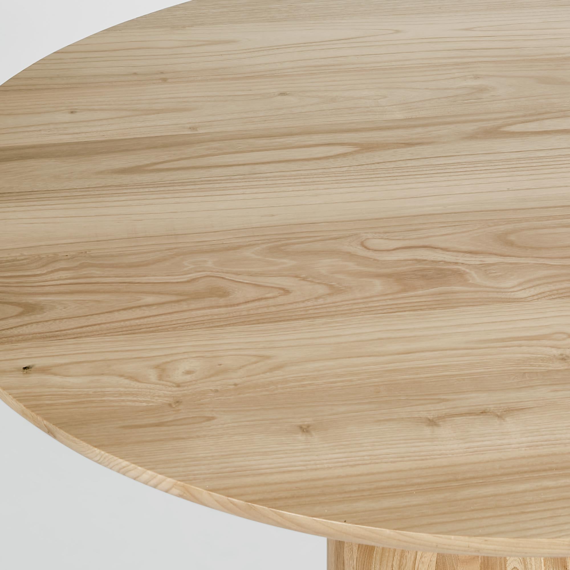 Olive 120cm Round Dining Table - Natural