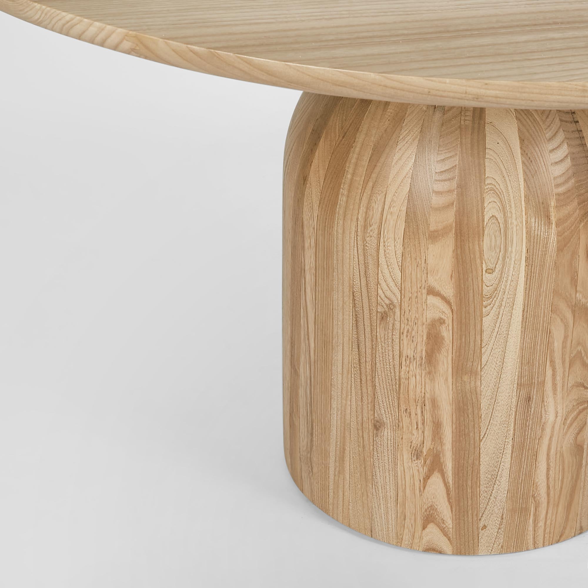 Olive Dining Table Oval - Natural