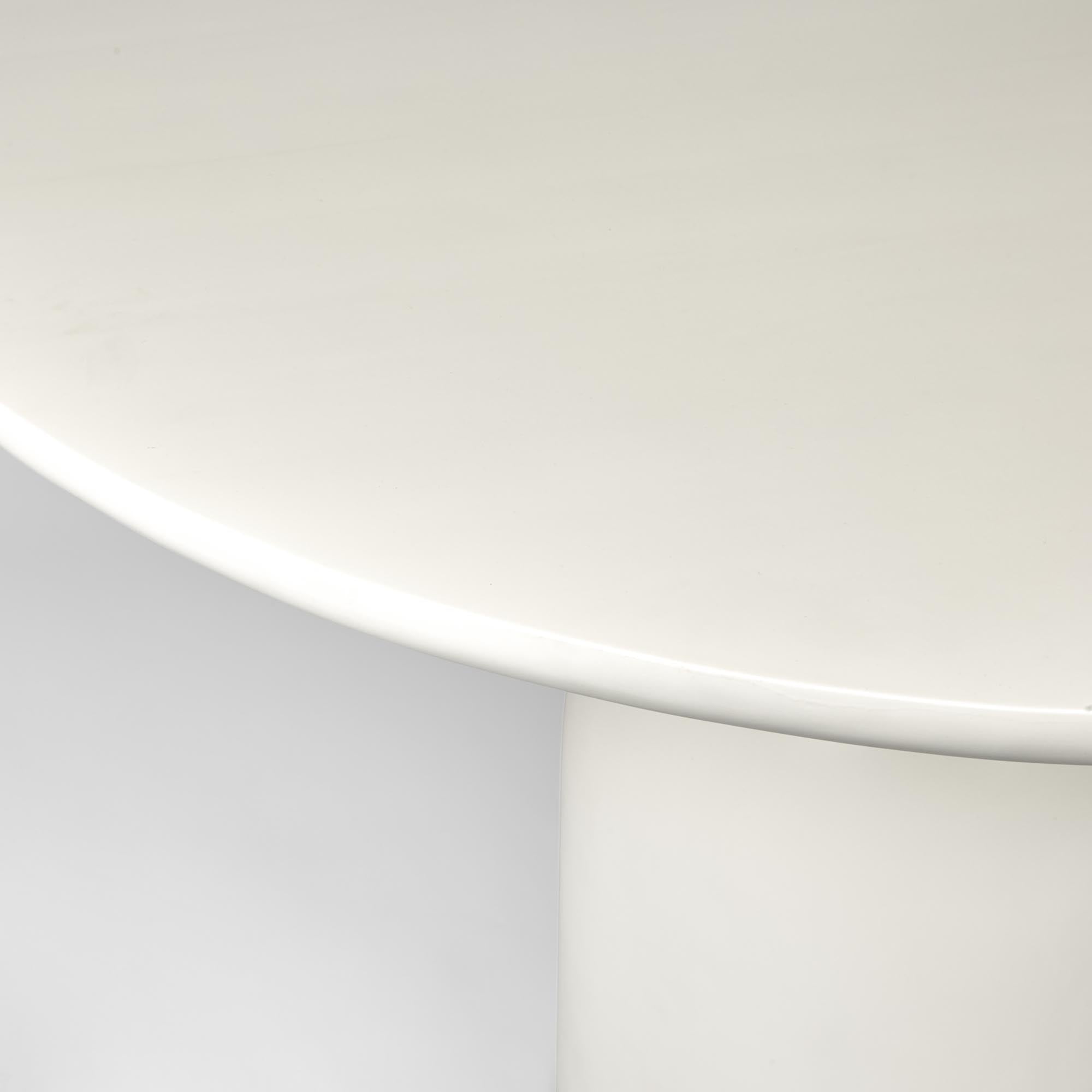 Olive Round Dining Table - White