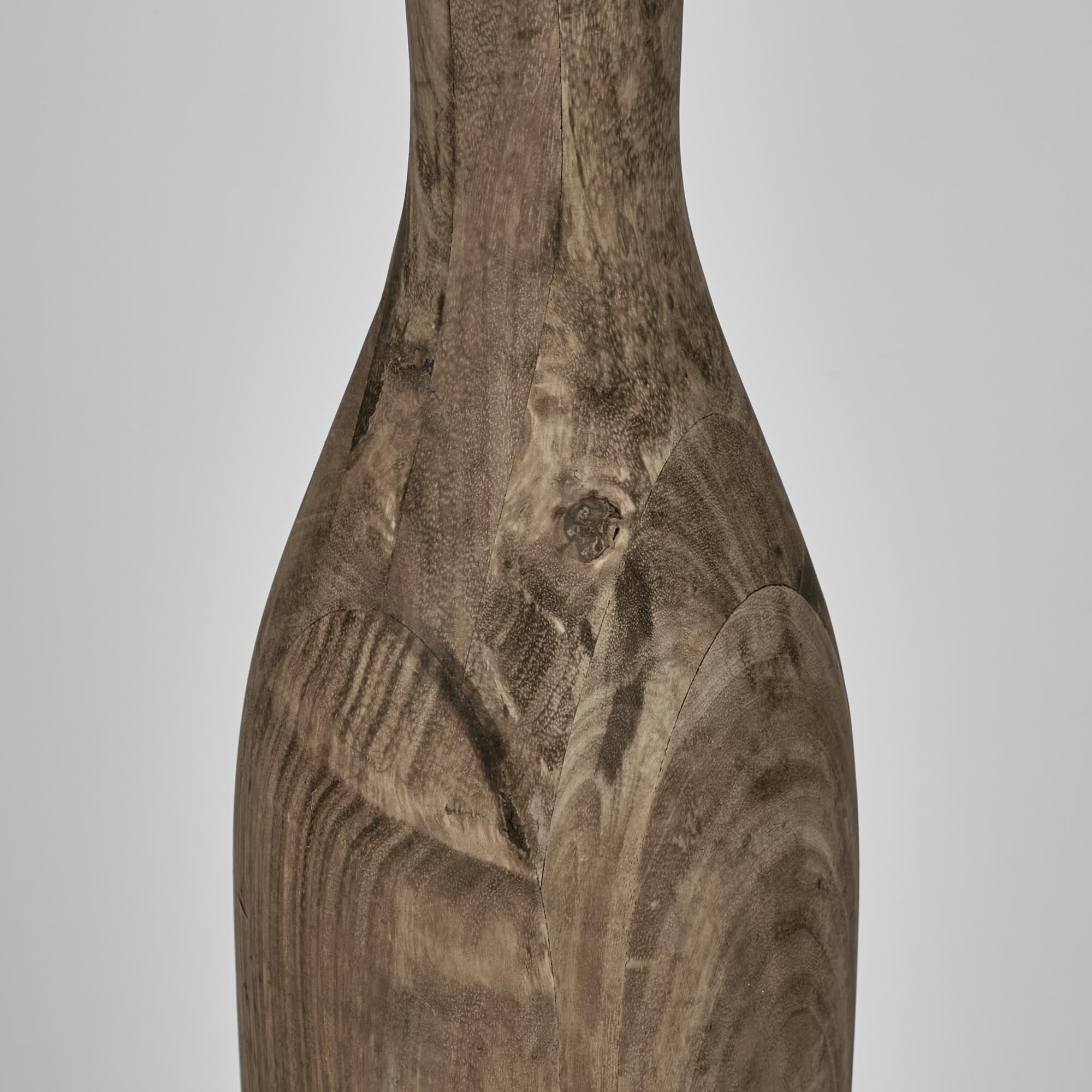 Callum Floor Lamp - Timber / Natural Shade