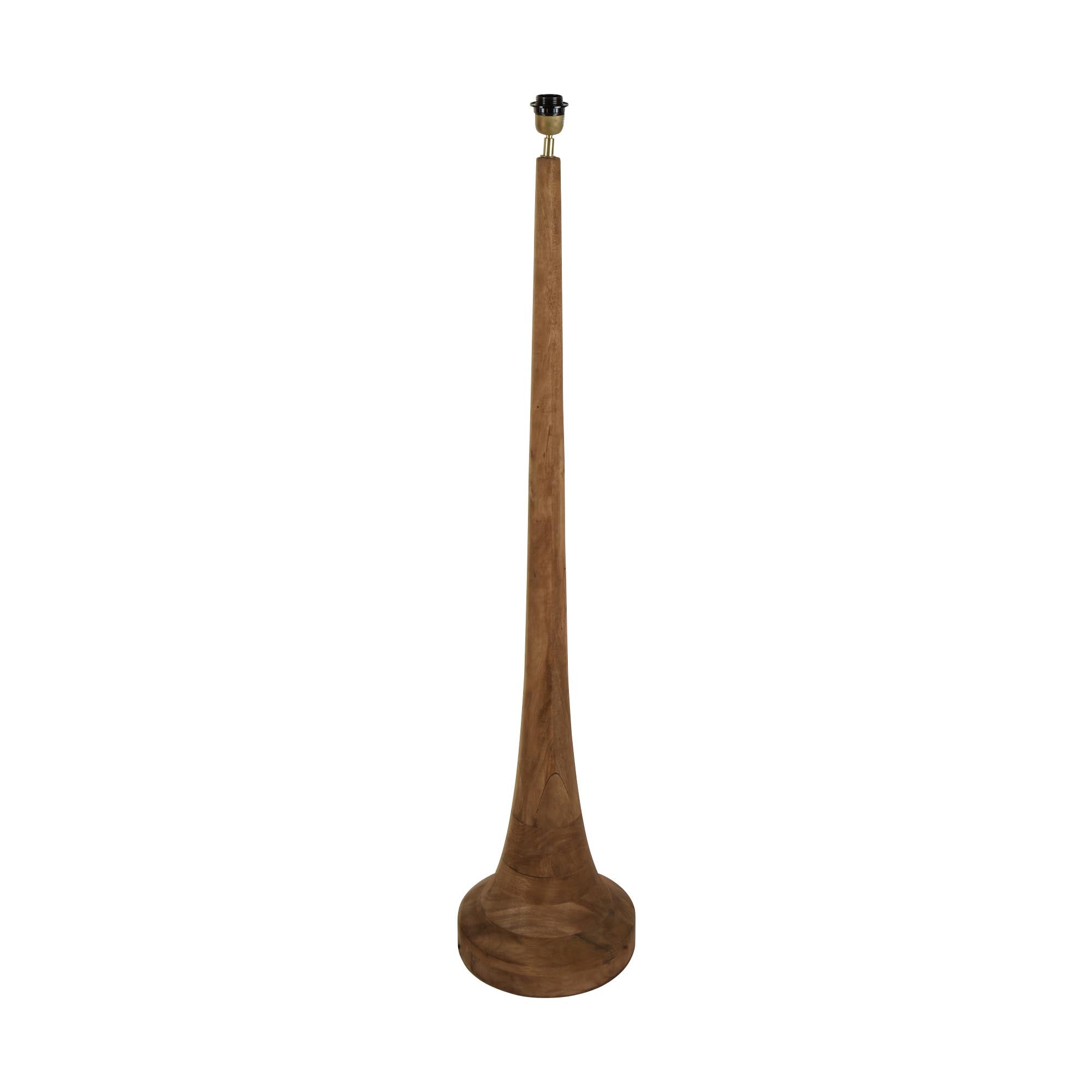 Lancia Floor Lamp Large - Dark Natural