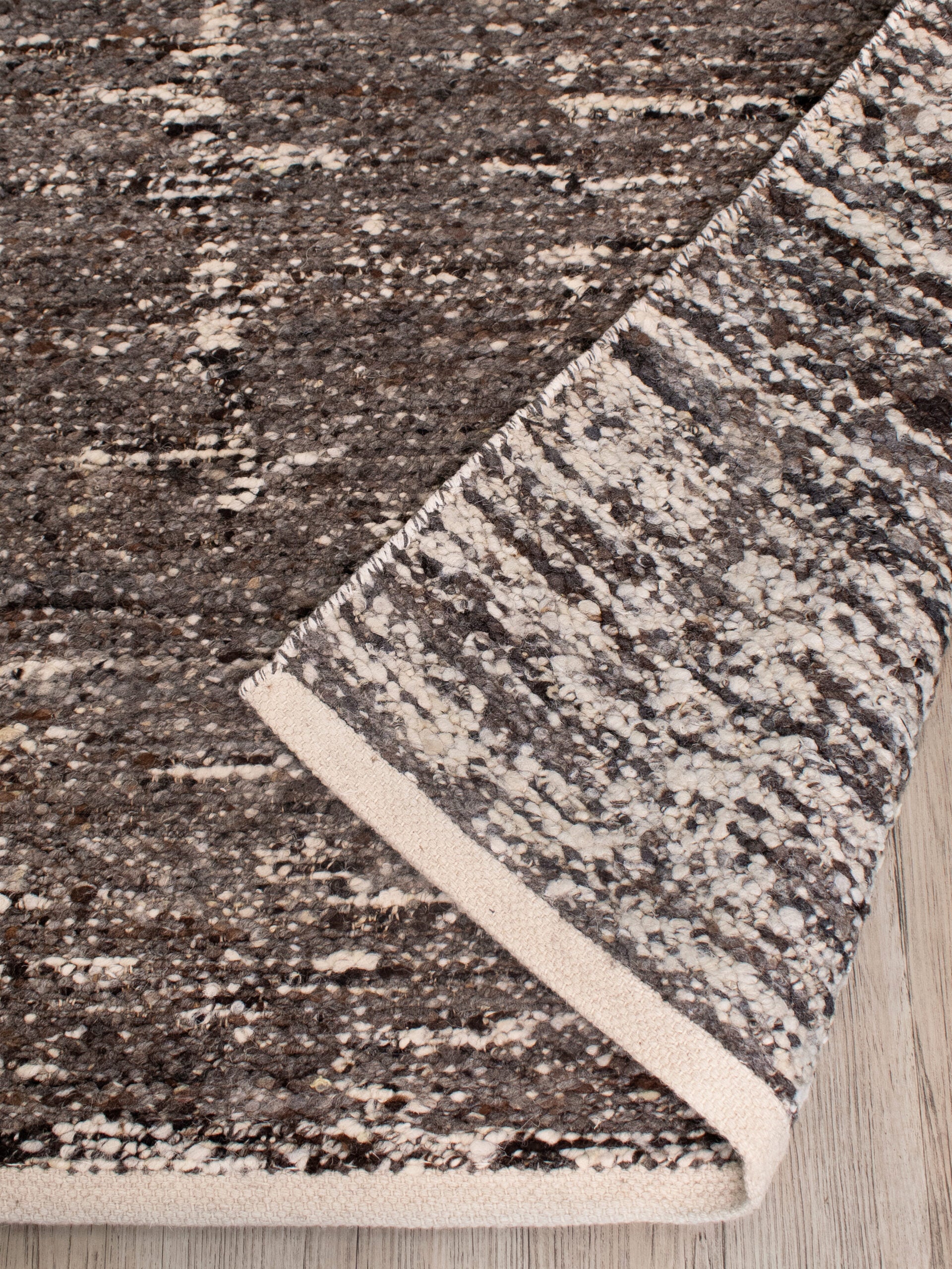 Kasbah Wool Rug - Brown