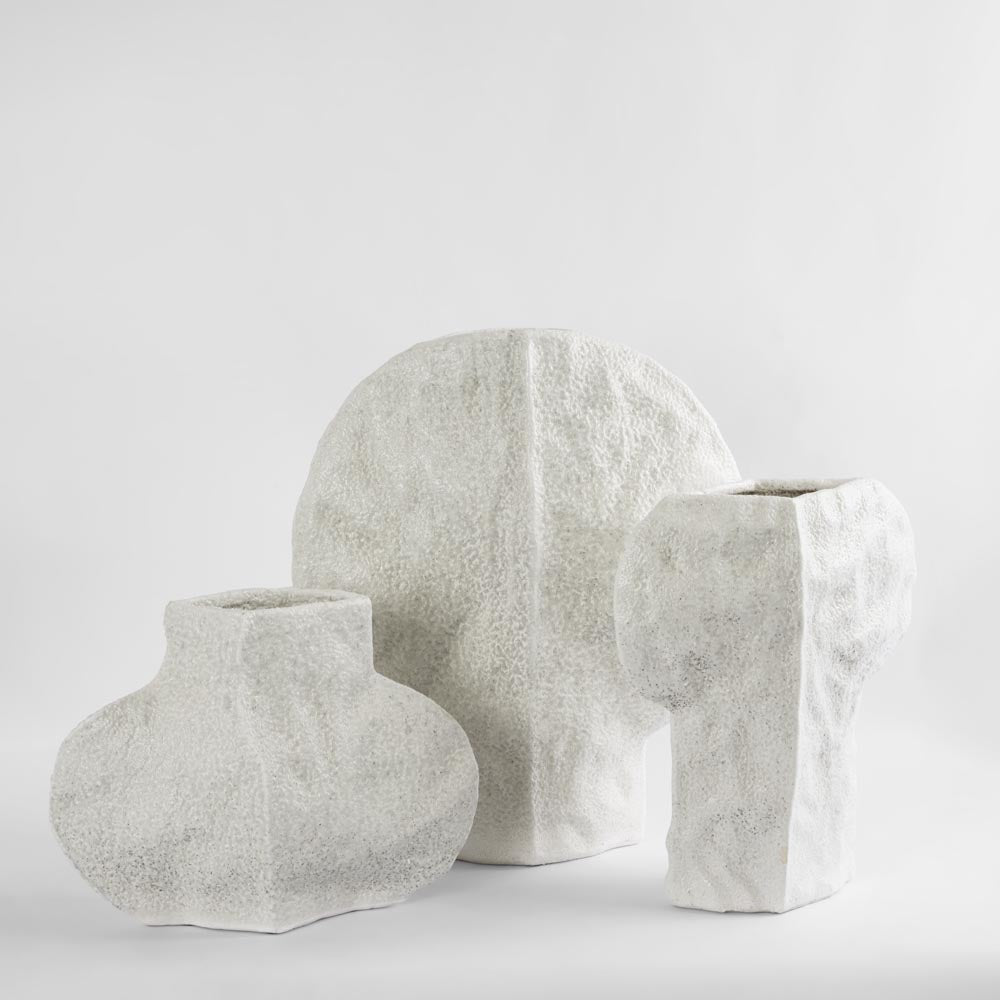 Arc Vessel Low - White