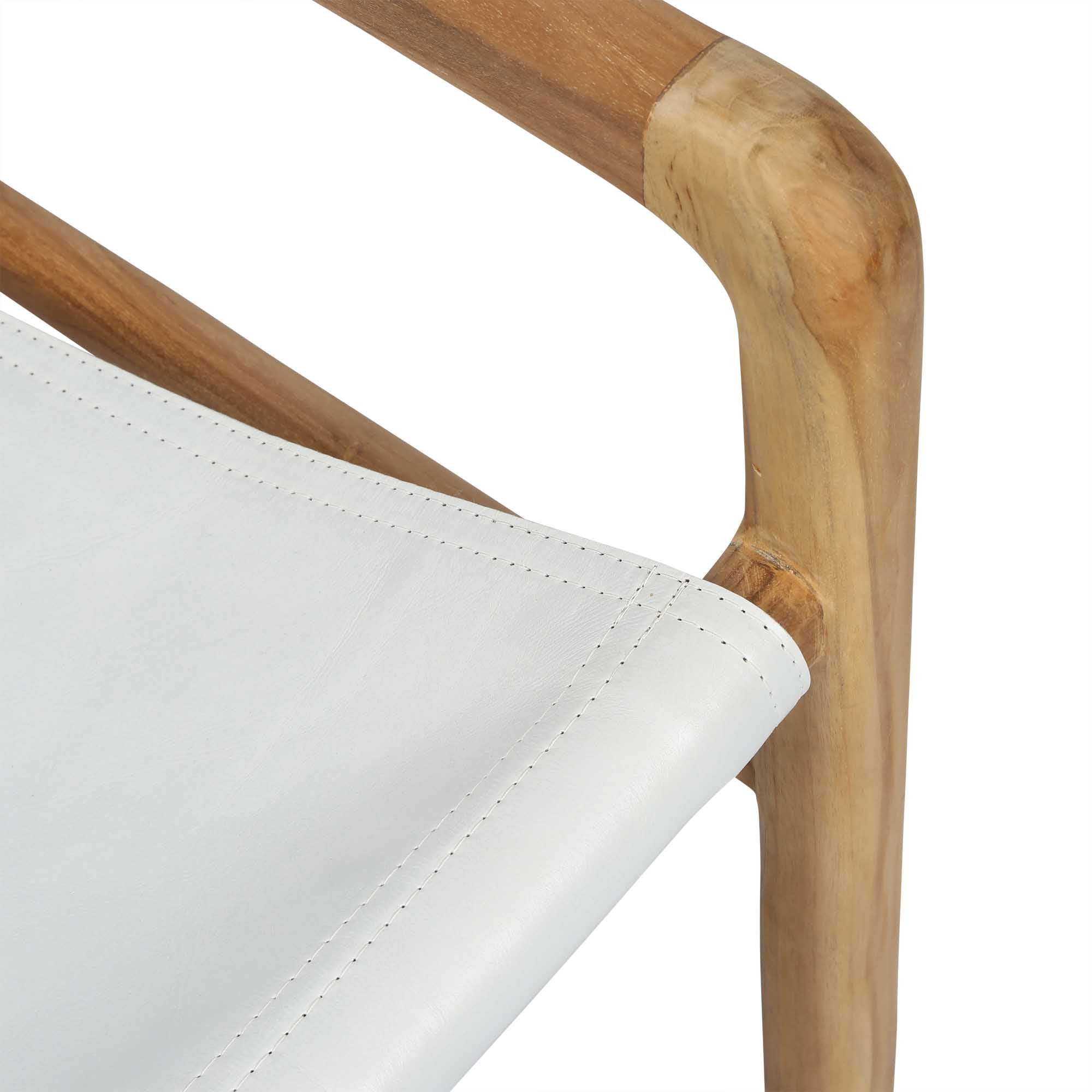 Jasper Arm Chair - White