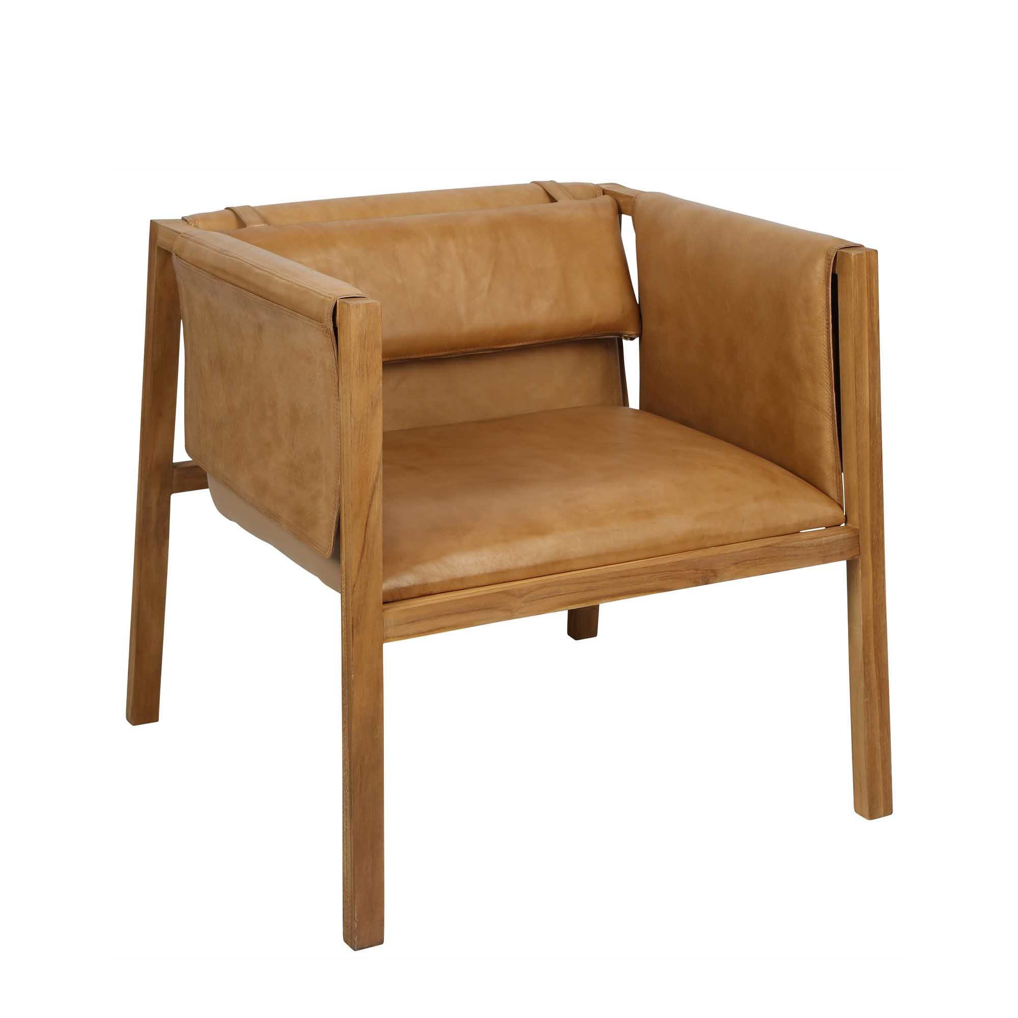 Zayne Arm Chair - Toffee