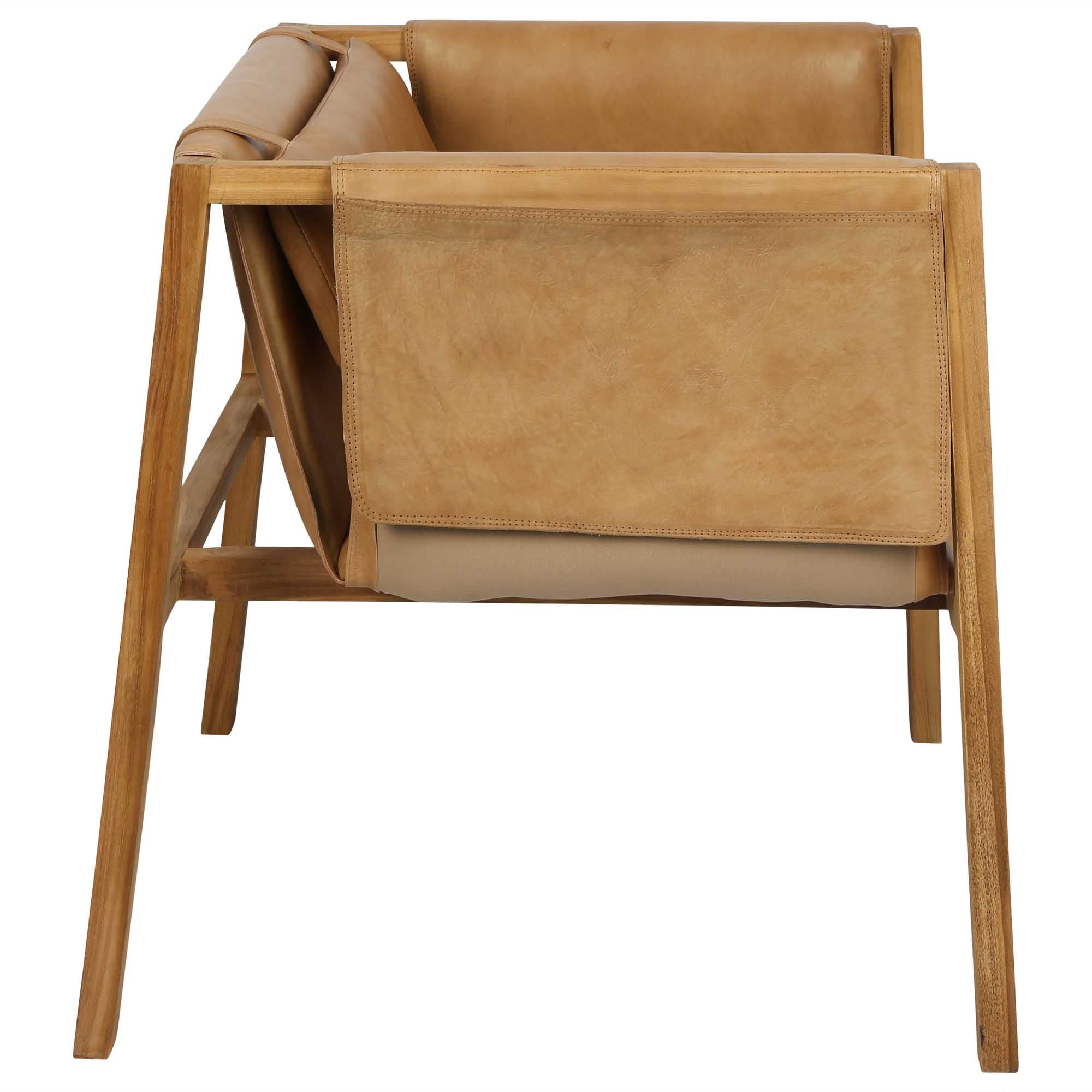 Zayne Arm Chair - Toffee
