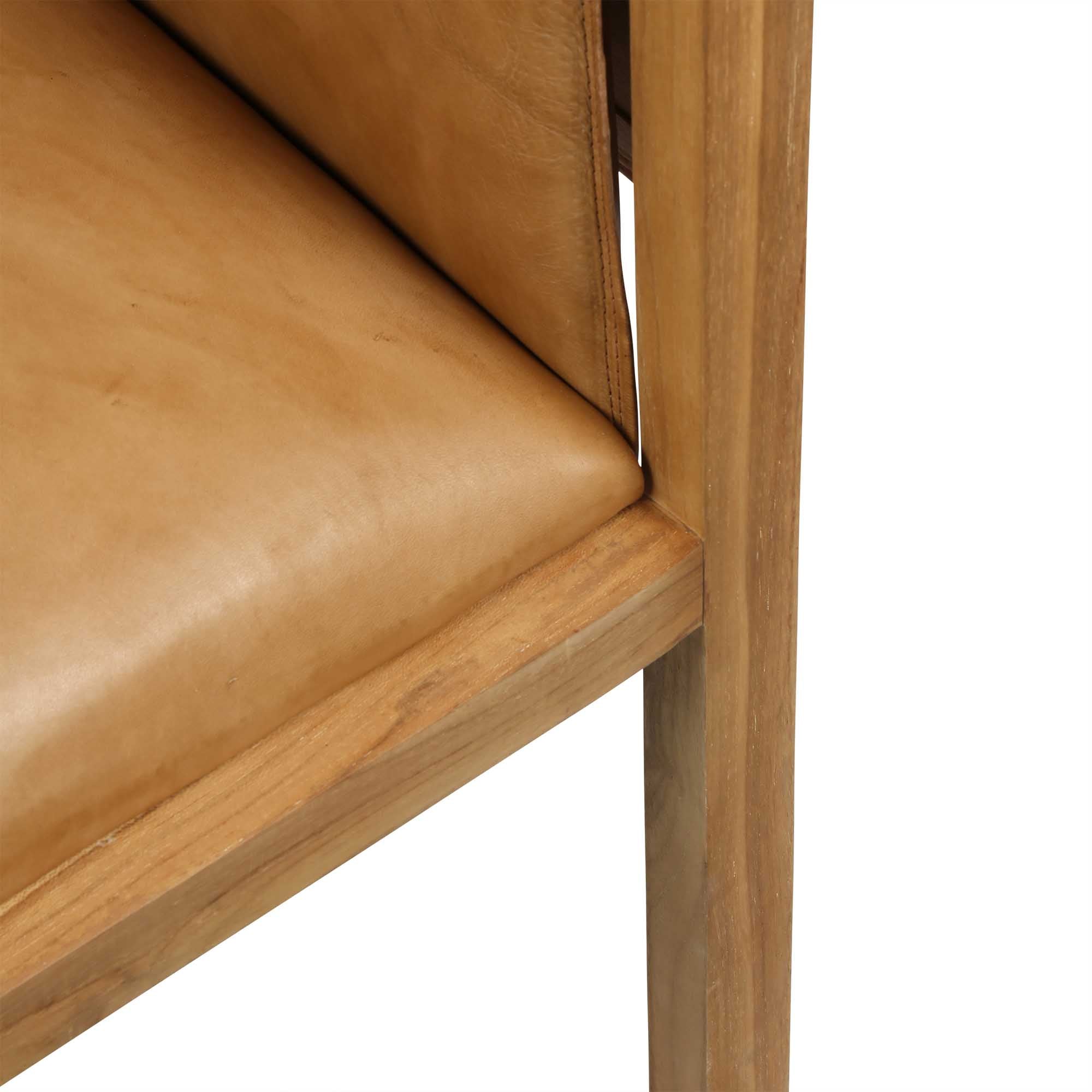 Zayne Arm Chair - Toffee