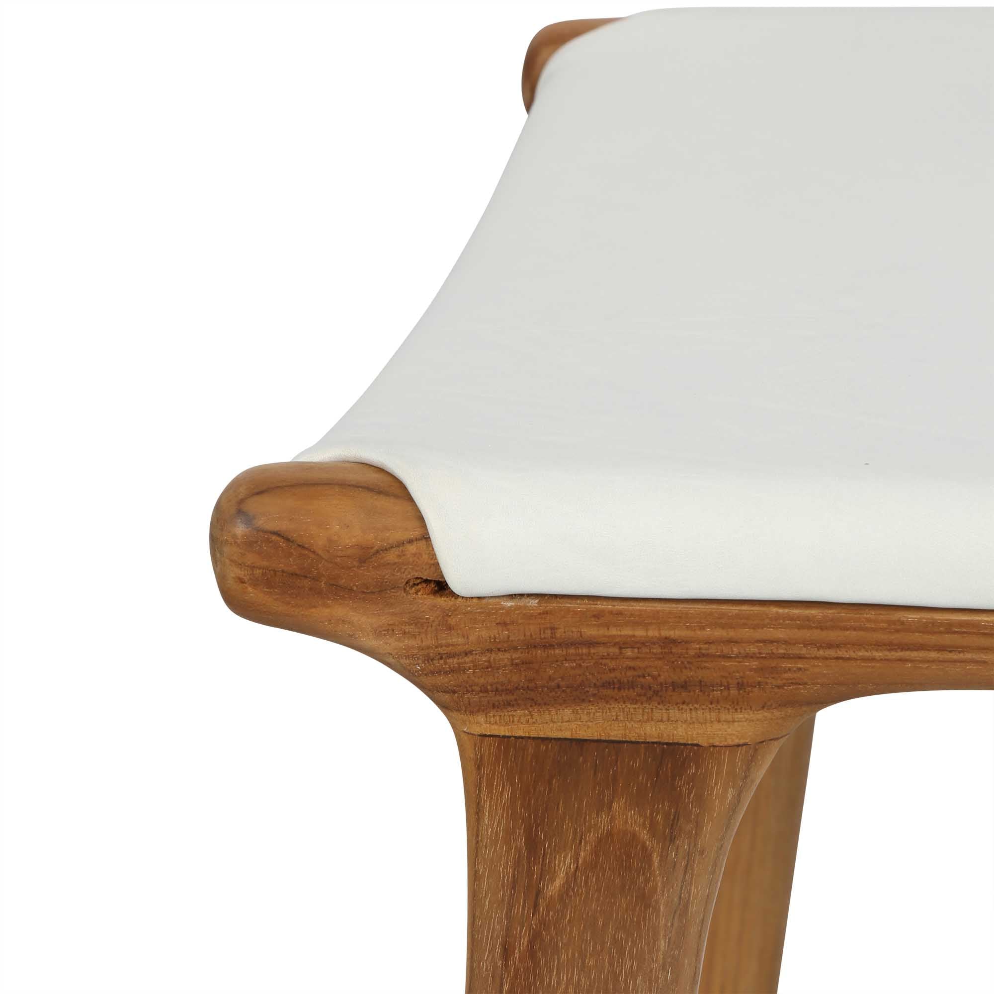 Marvin Counter Stool - White