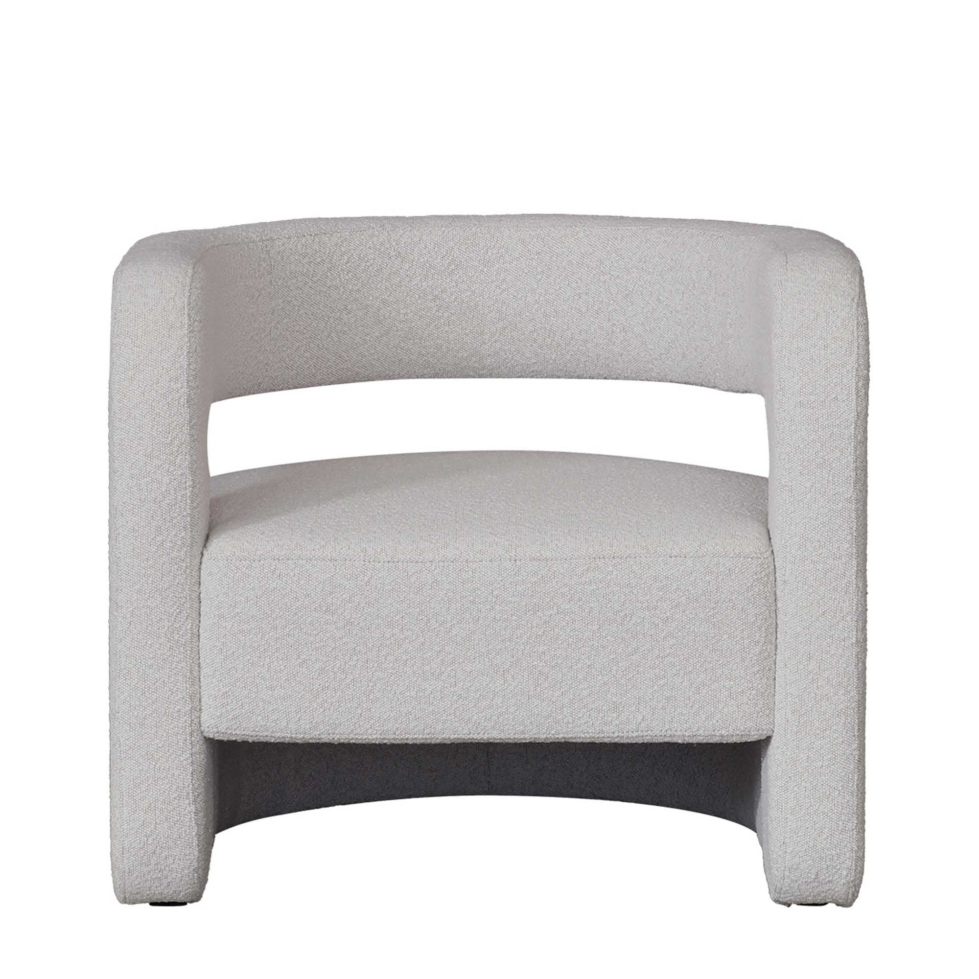 Cleo Arm Chair - Vanilla Boucle