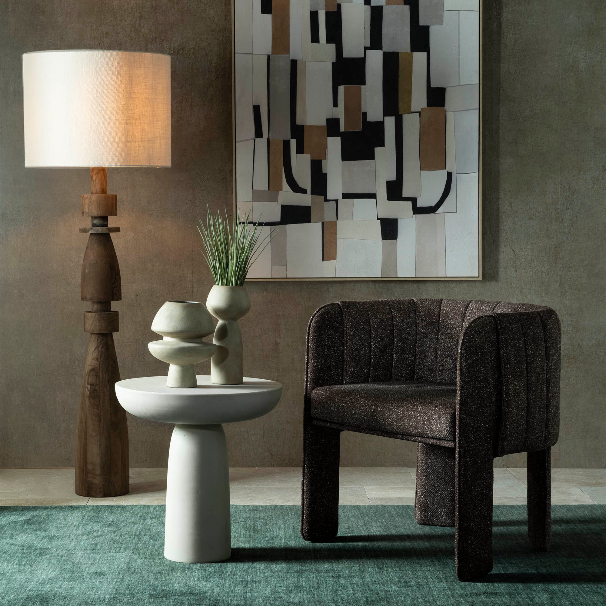 Pablo Side Table - Sand