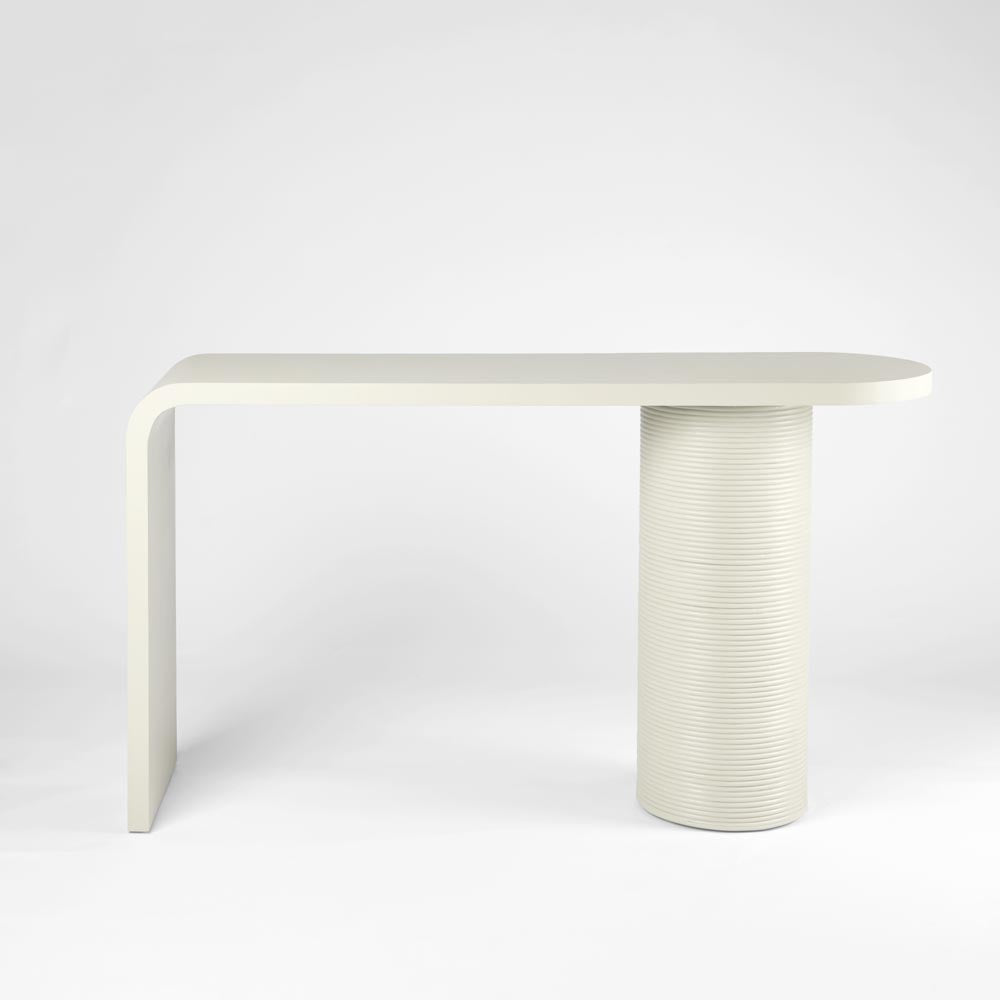 Leo Console Table - Ecru