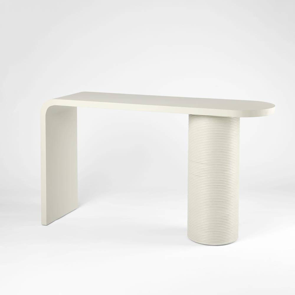 Leo Console Table - Ecru