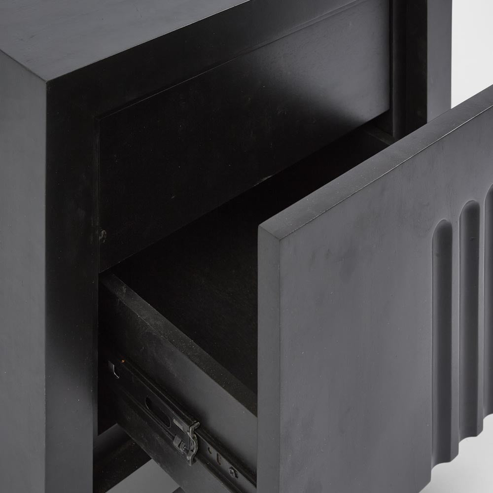 Rock Bedside - Black