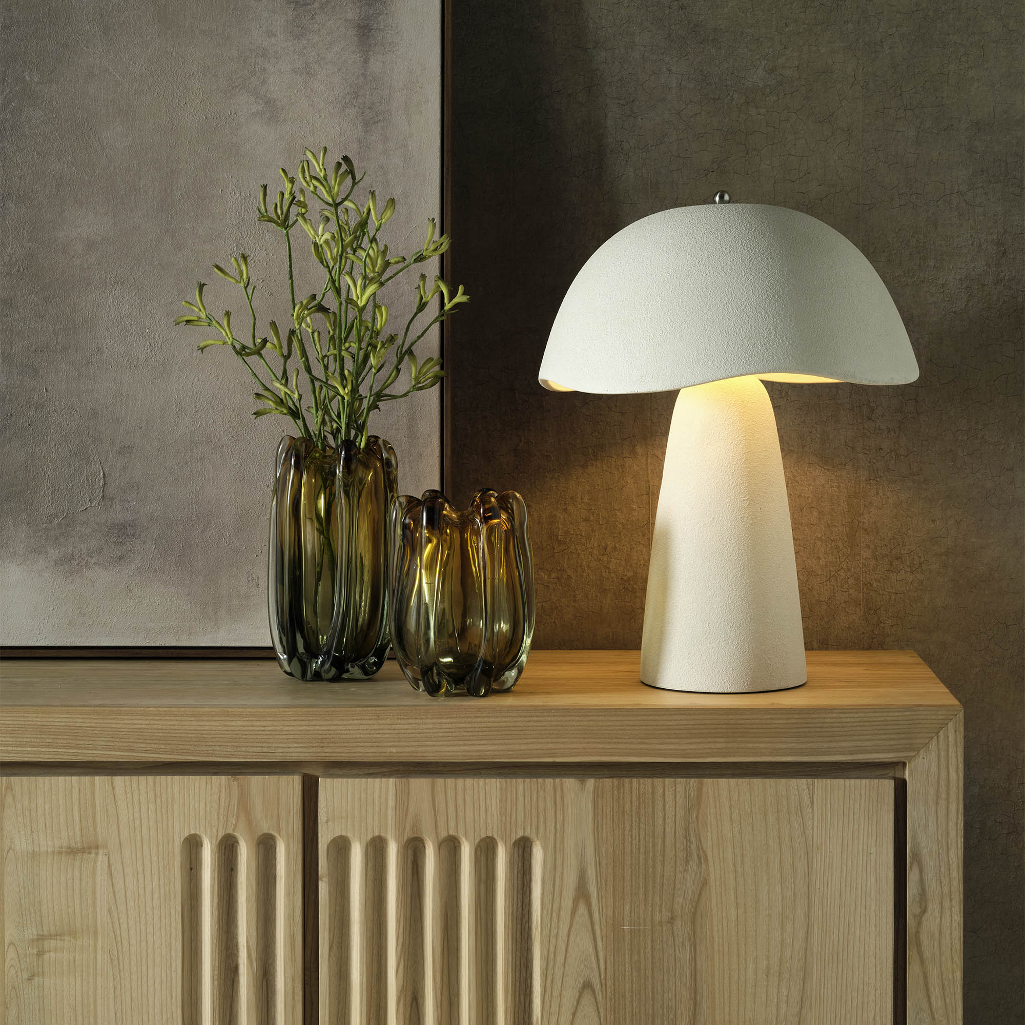 Wira Table Lamp - Chalk