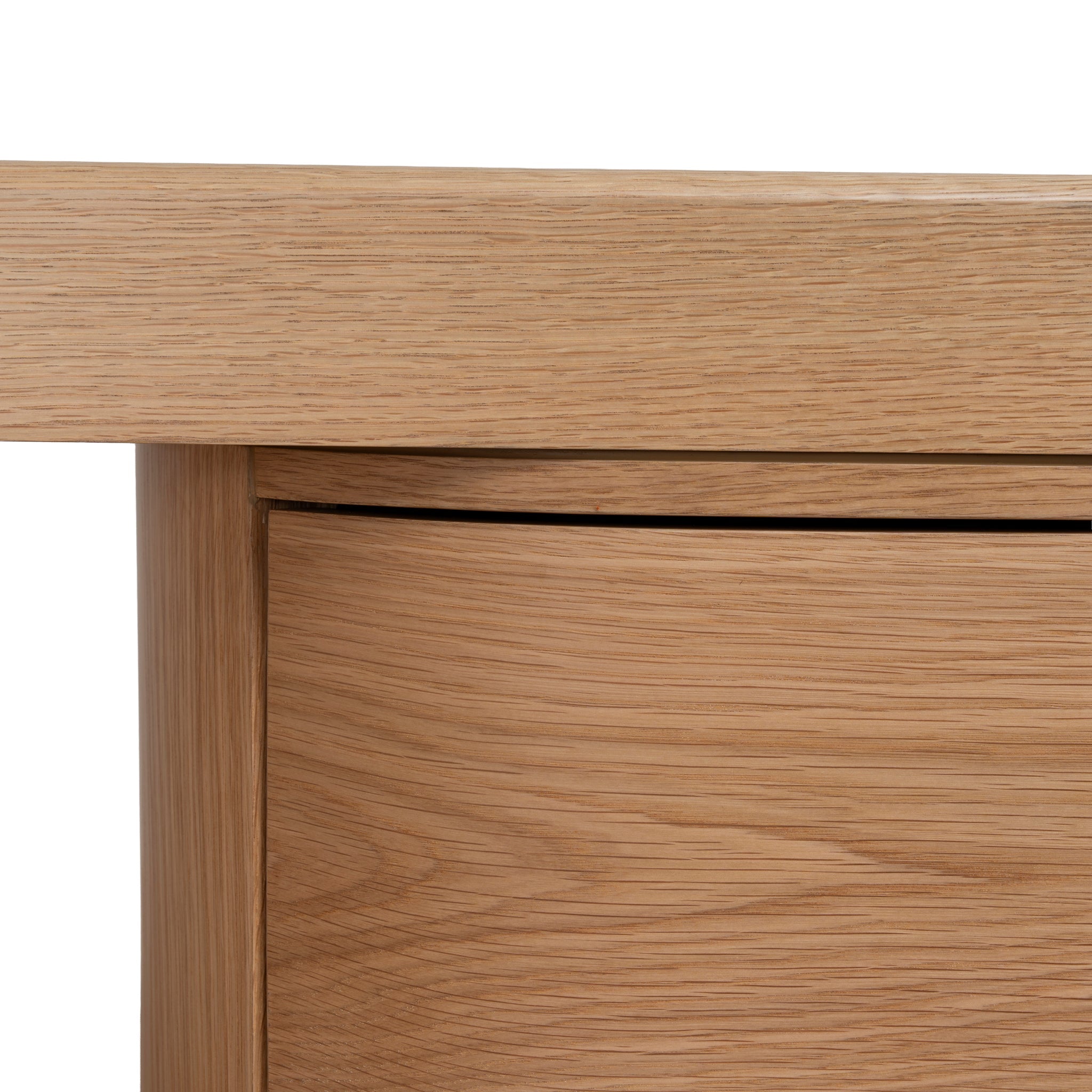 Solvia 1.7m Office Desk - Natural Oak