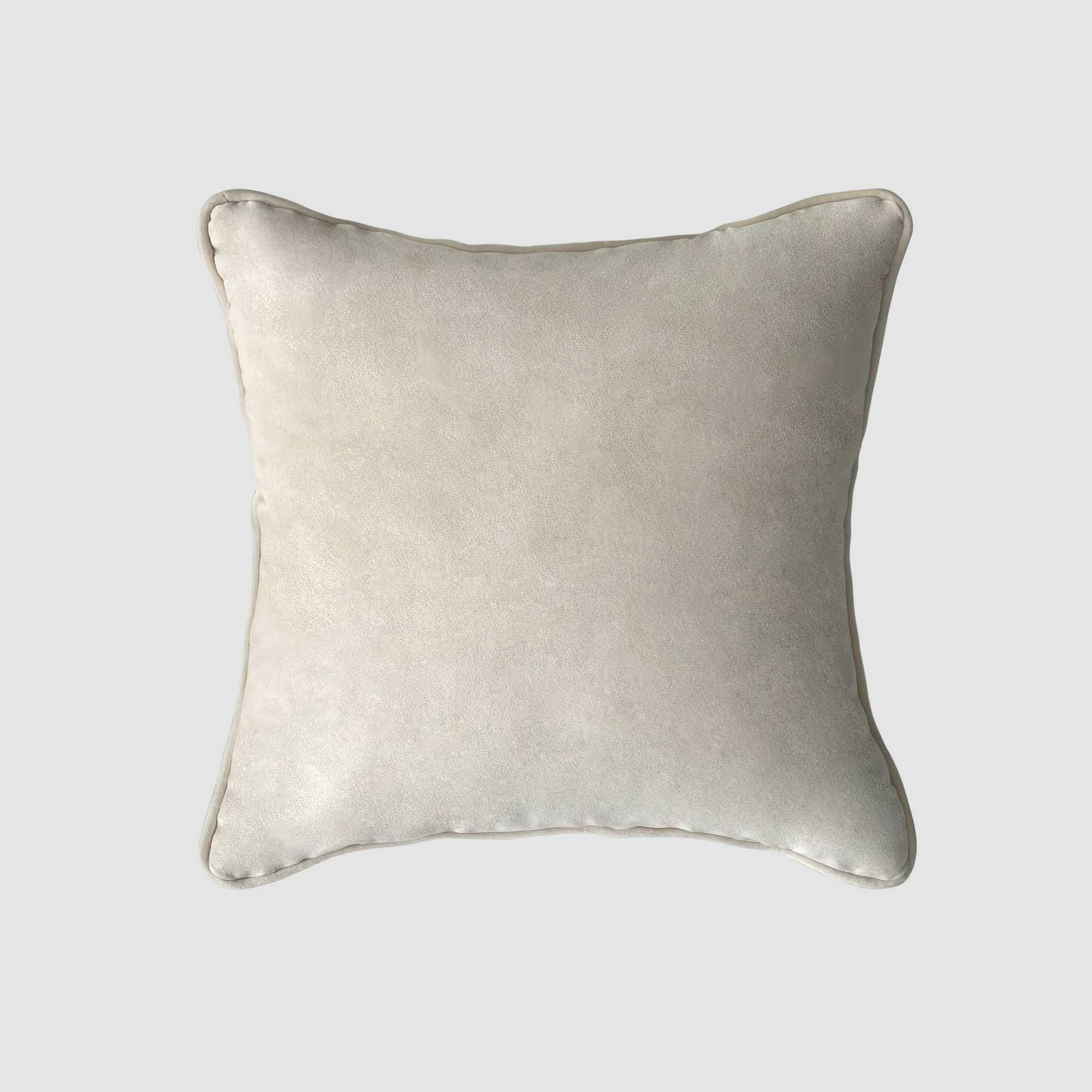 Luxe Cream Velvet Cushion