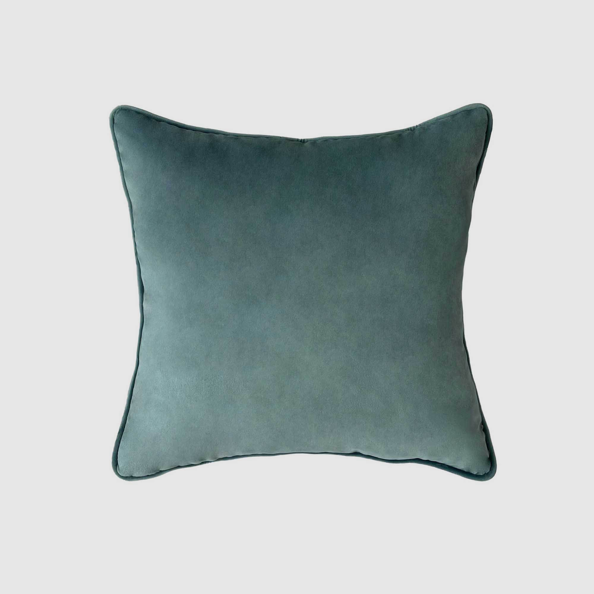 Veridian Cushion - Teal Velvet