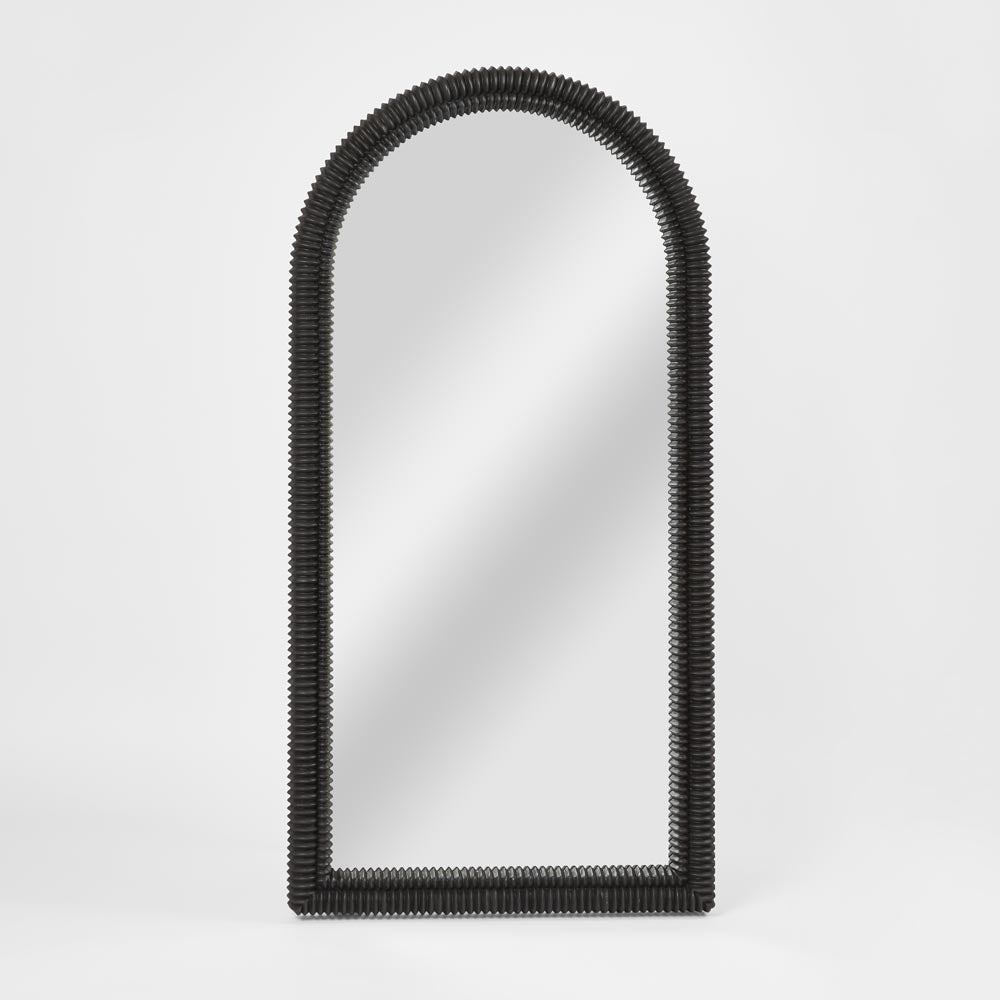 Fossil Arch Mirror - Black