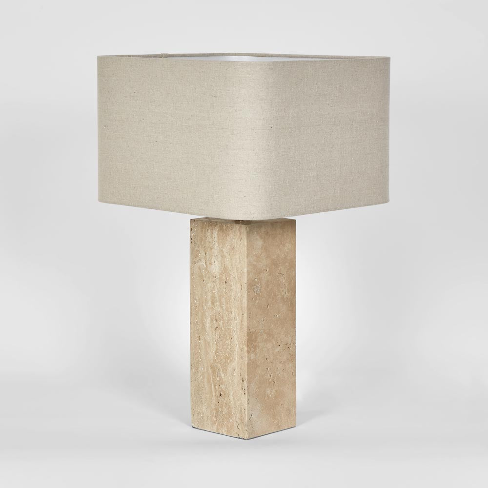 Imperial Travertine Table Lamp