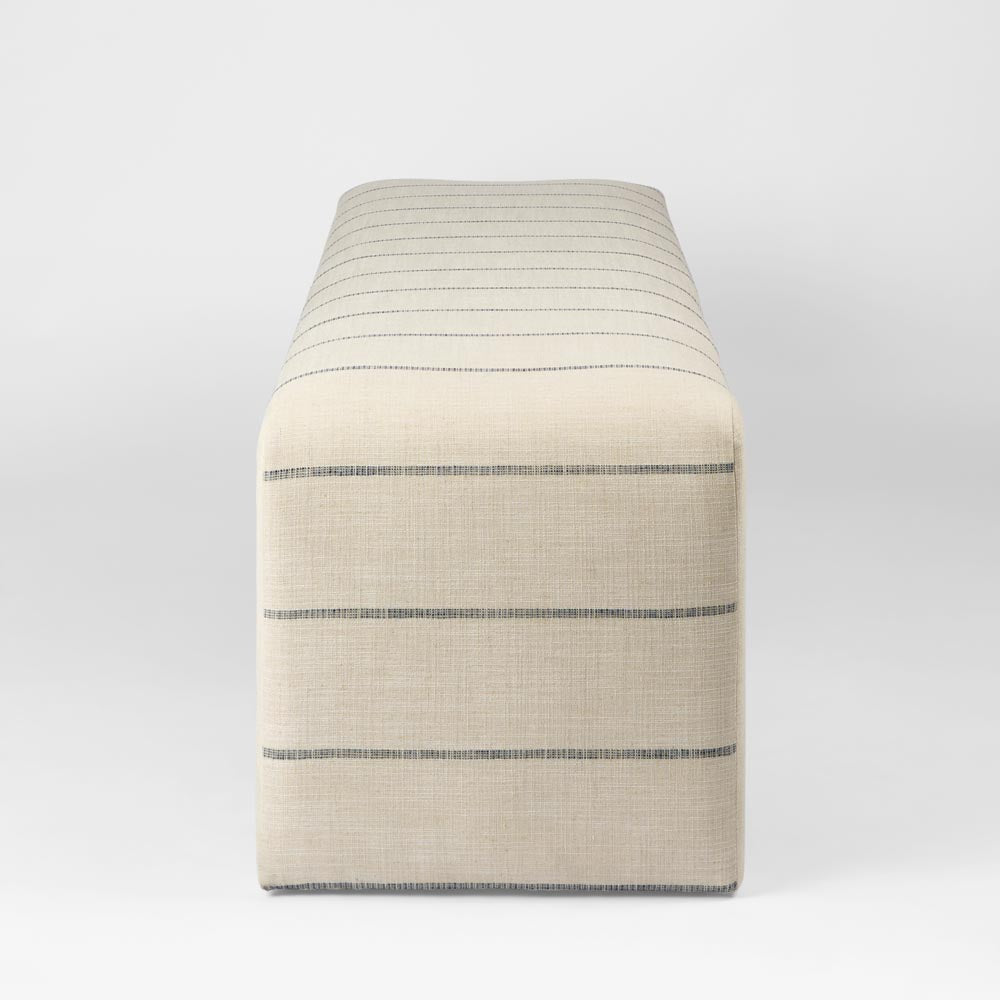 Southport Bench - Navy Stripe