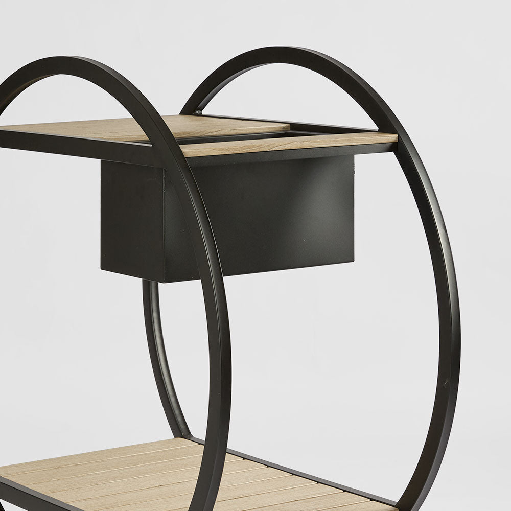 Ryder Bar Cart - Black