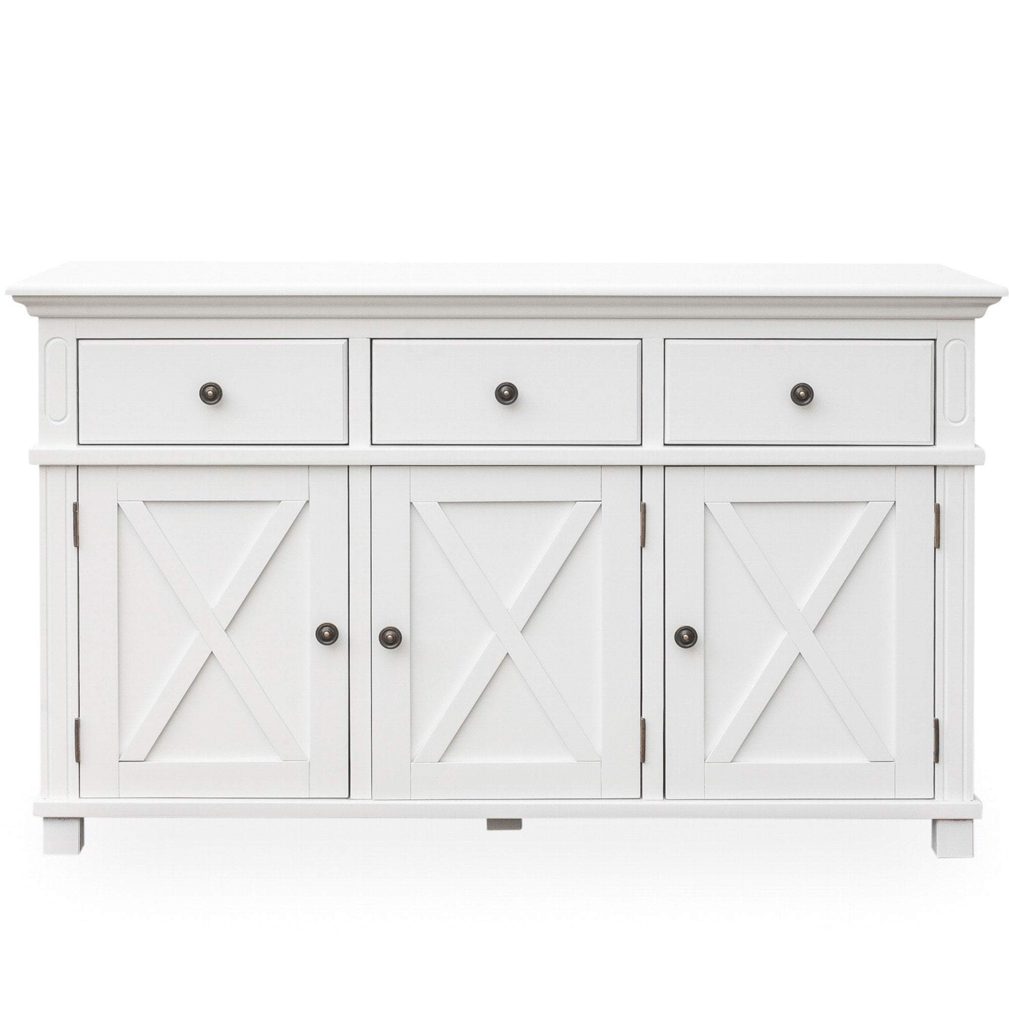 Sorrento 3 Door Buffet - White