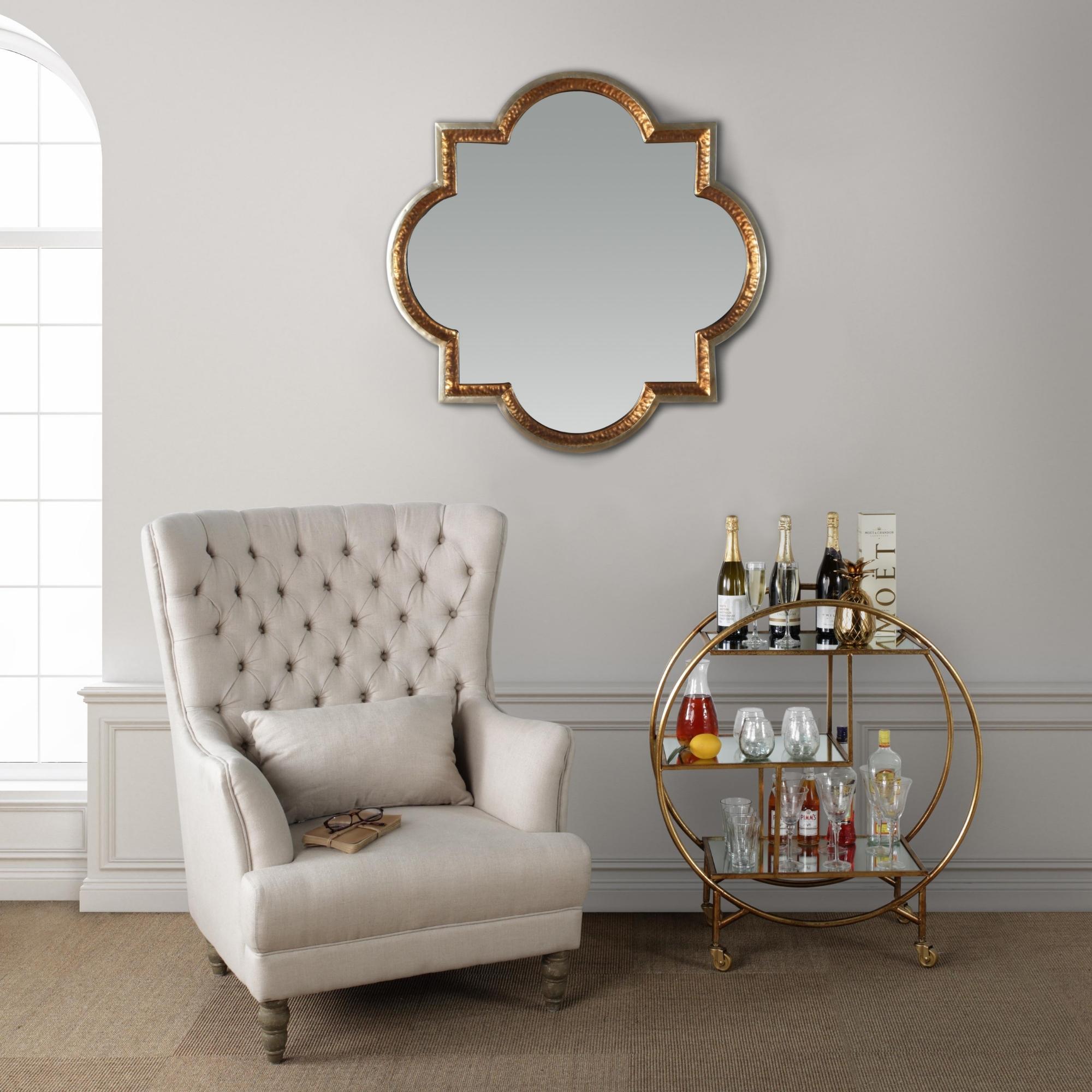 Orbit Bar Cart - Antique Gold