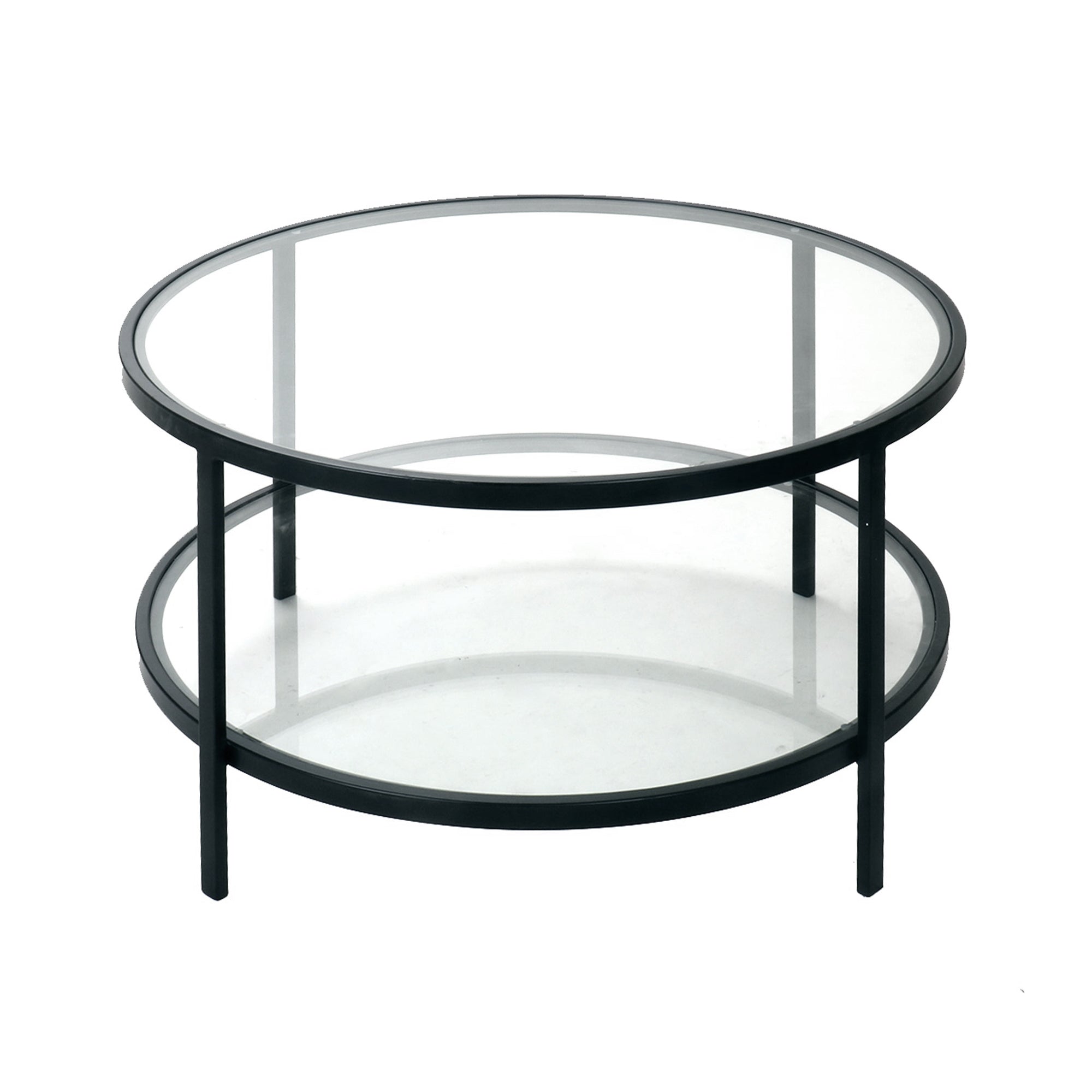 Palladium Glass Coffee Table - Black