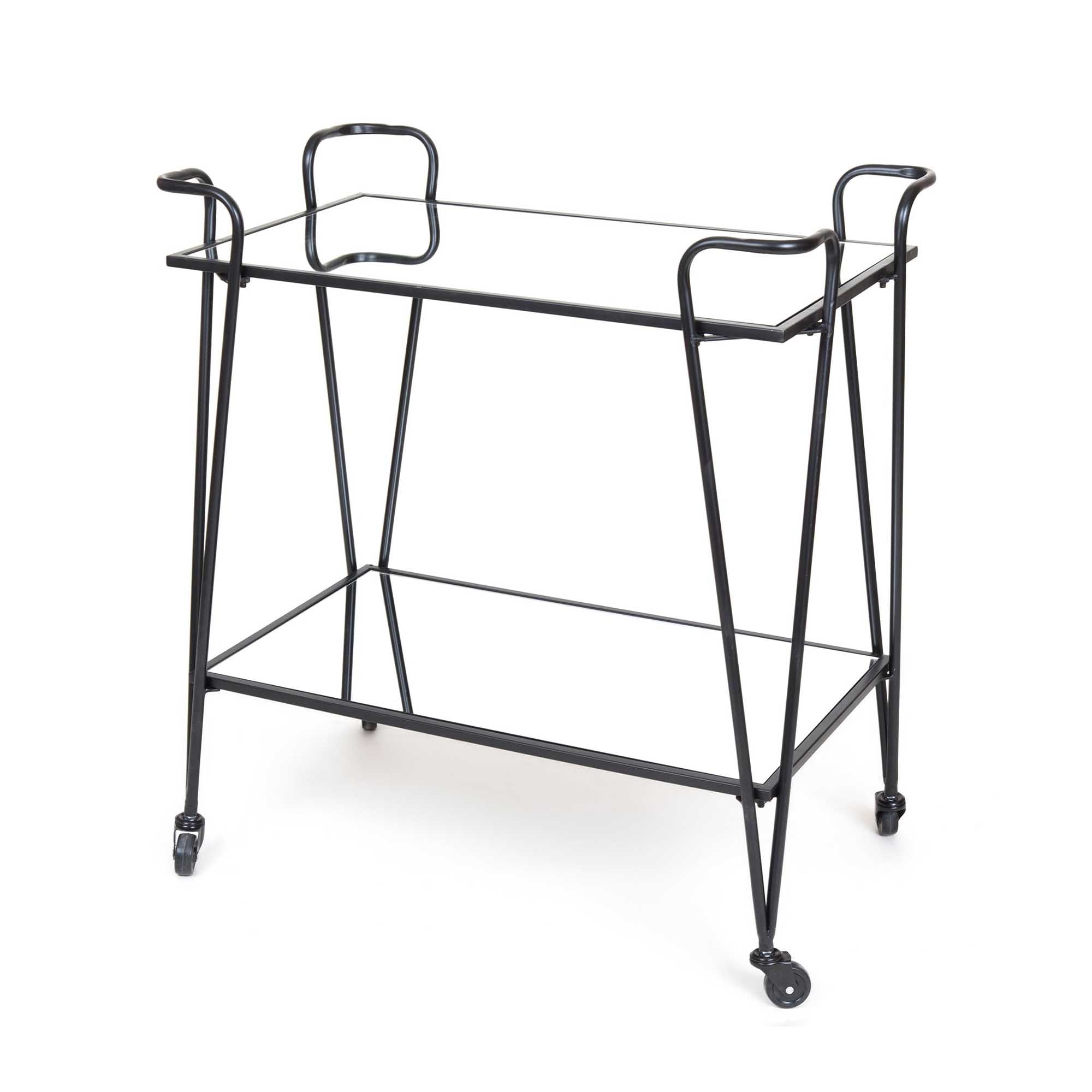 Lloyd Bar Trolley - Black