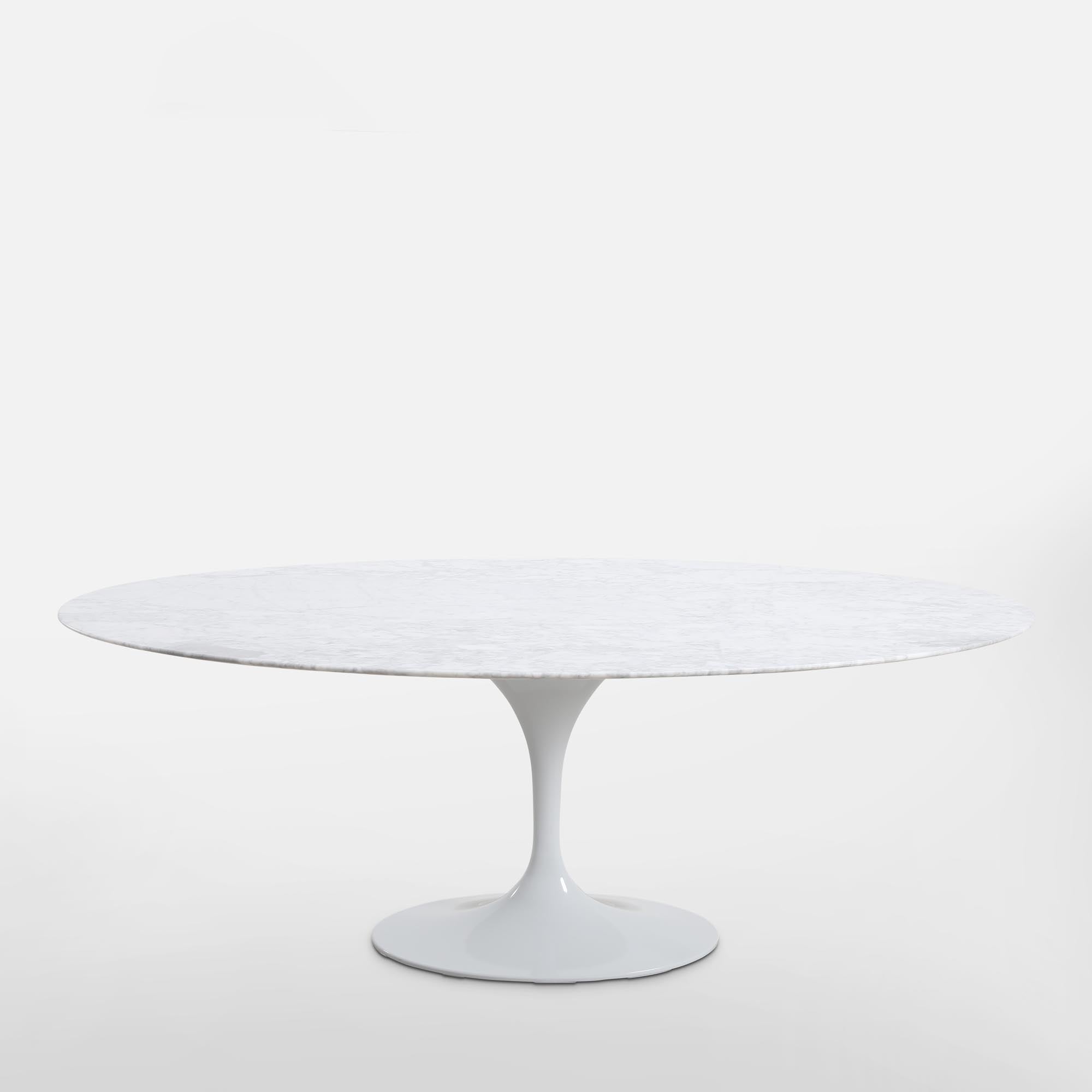 Aurora Oval 200cm Marble Dining Table